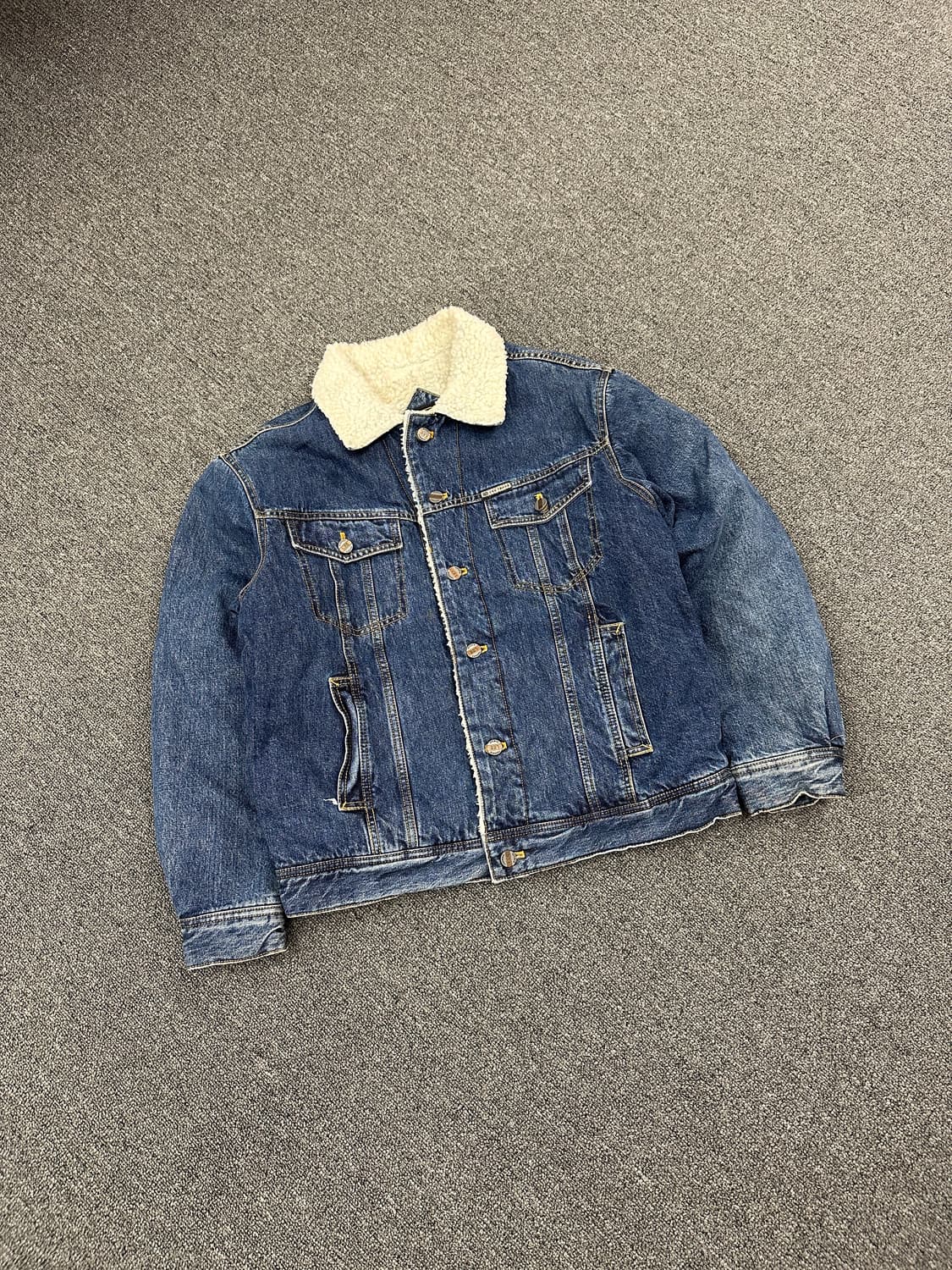 95) LEE 셰르파 트러커 크롭 데님자켓 상품이미지2