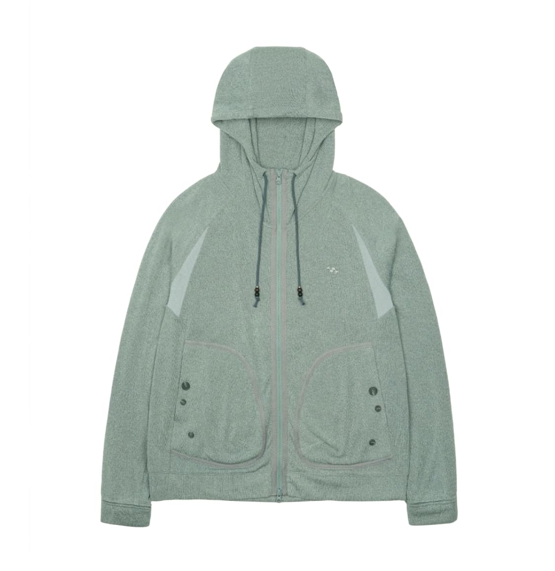 [4] 산산기어 카파스 니트 집업 민트 상품이미지1