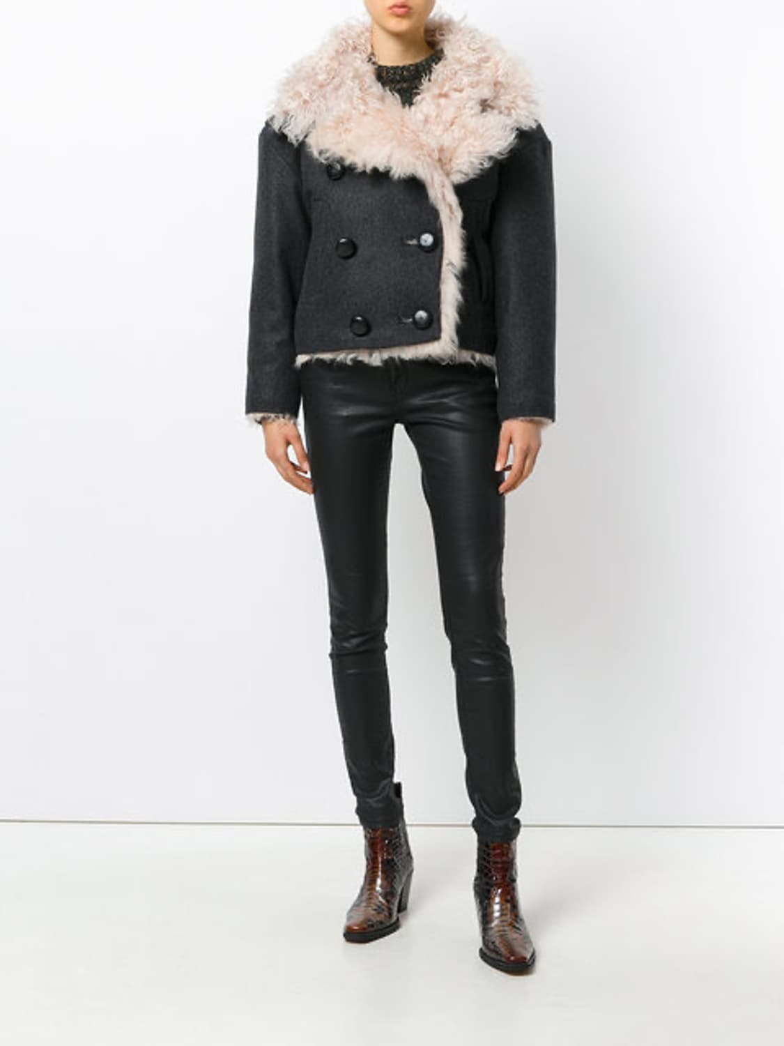 이자벨마랑 천연양털 무스탕 S 정품 상품이미지4