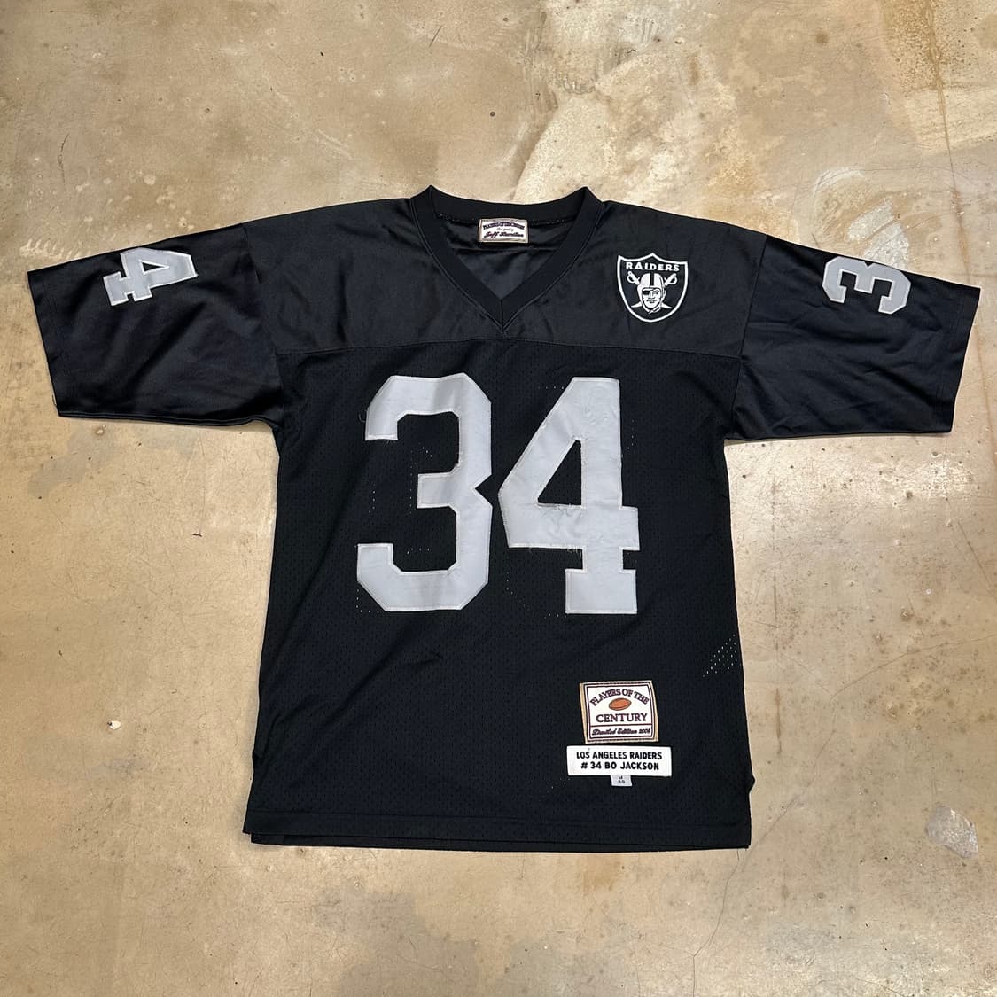 M (48) NFL 레이더스 No.34 잭슨 풋볼 유니폼 상품이미지3