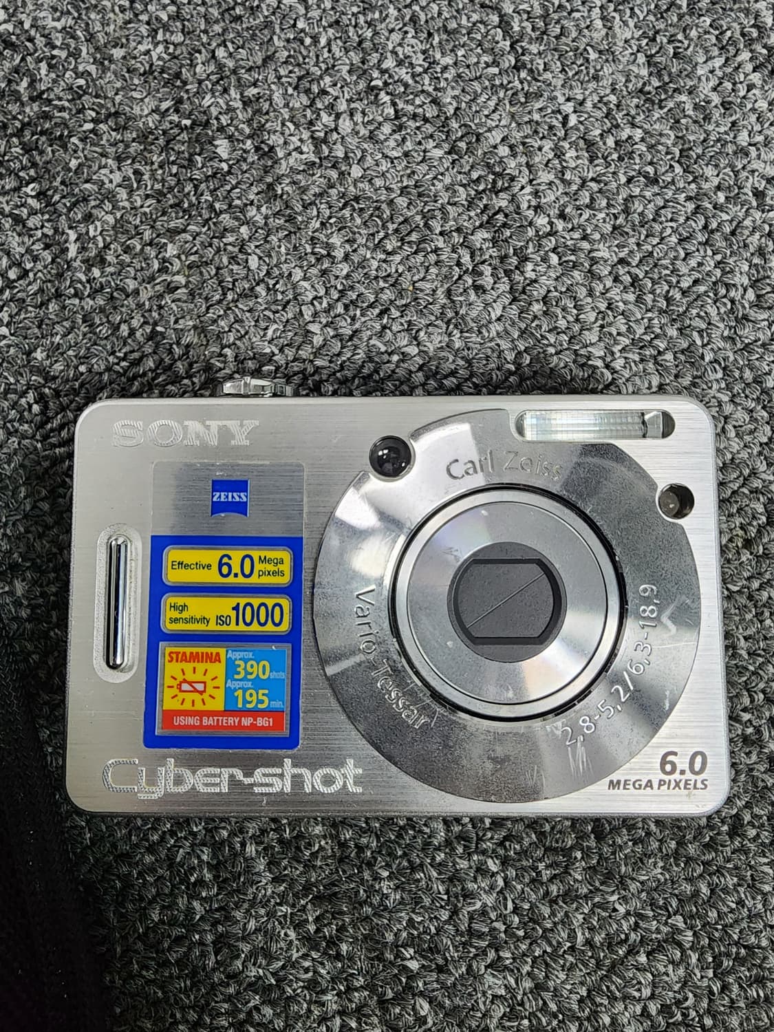 소니 사이버샷 DSC-W50 디카 빈티지 디지털카메라 상품이미지1