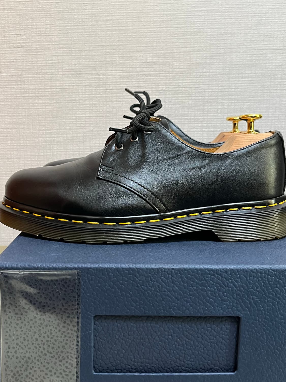 닥터마틴1461 3홀 스무스 나파레더 39(250)사이즈 블랙 상품이미지2