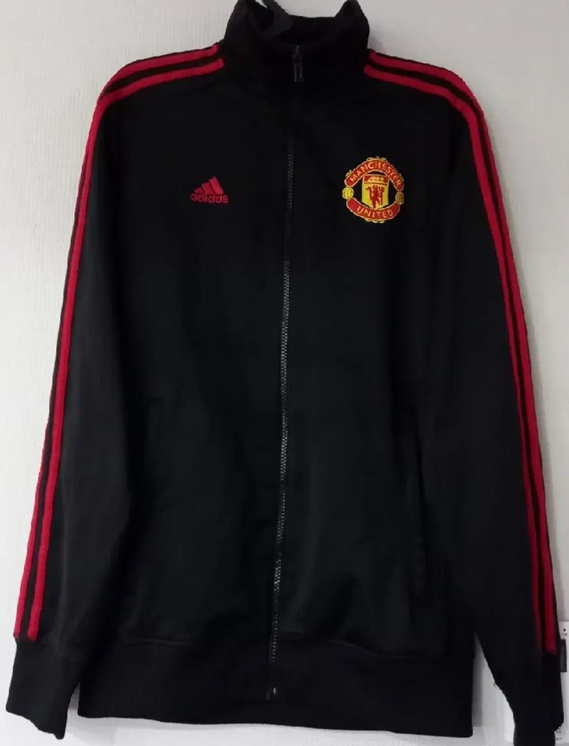 아디다스 맨유 대장급 검빨 블랙 트랙탑 저지 져지집업 95/M 상품이미지1
