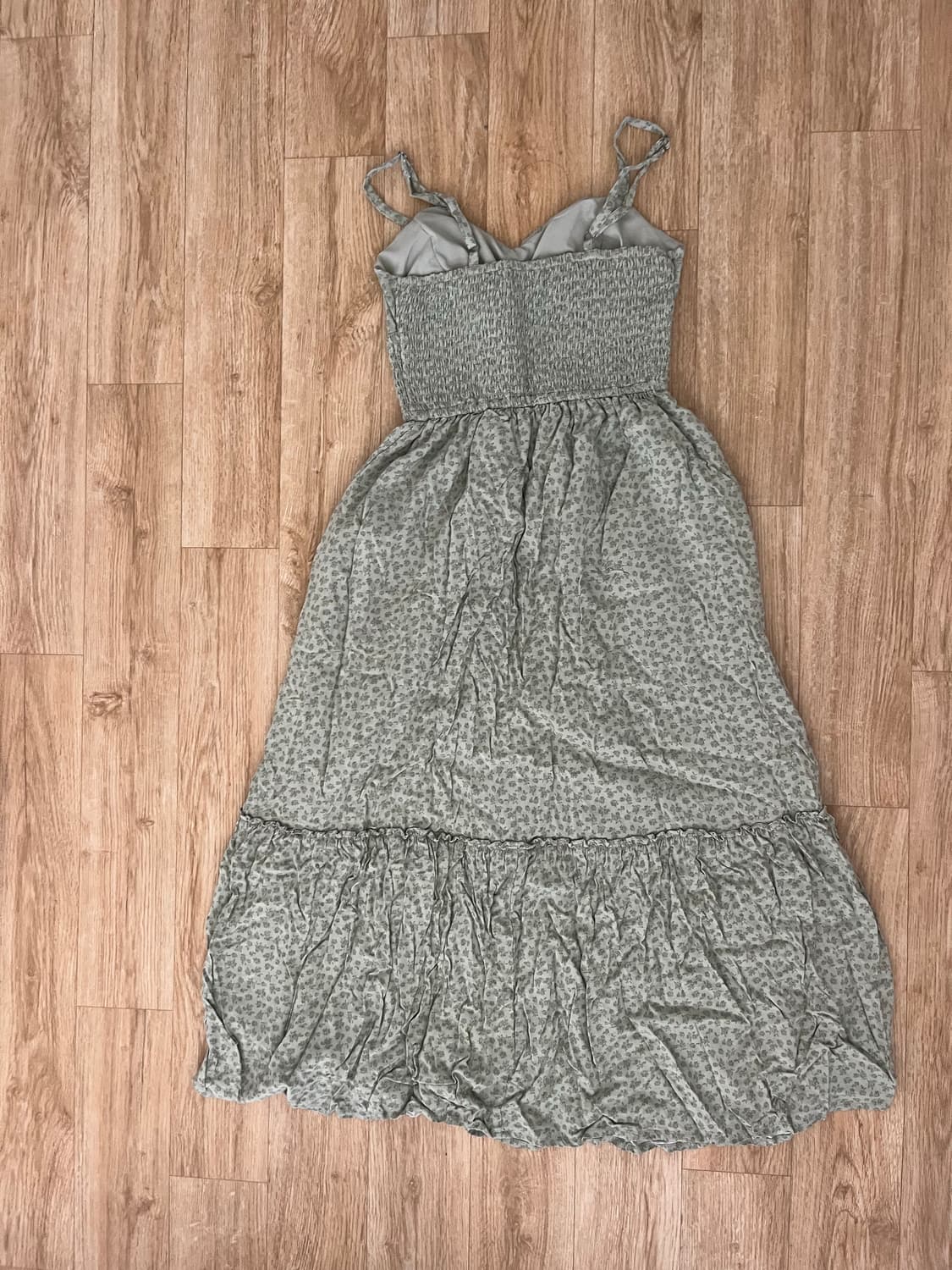 초록 꽃 원피스 상품이미지2