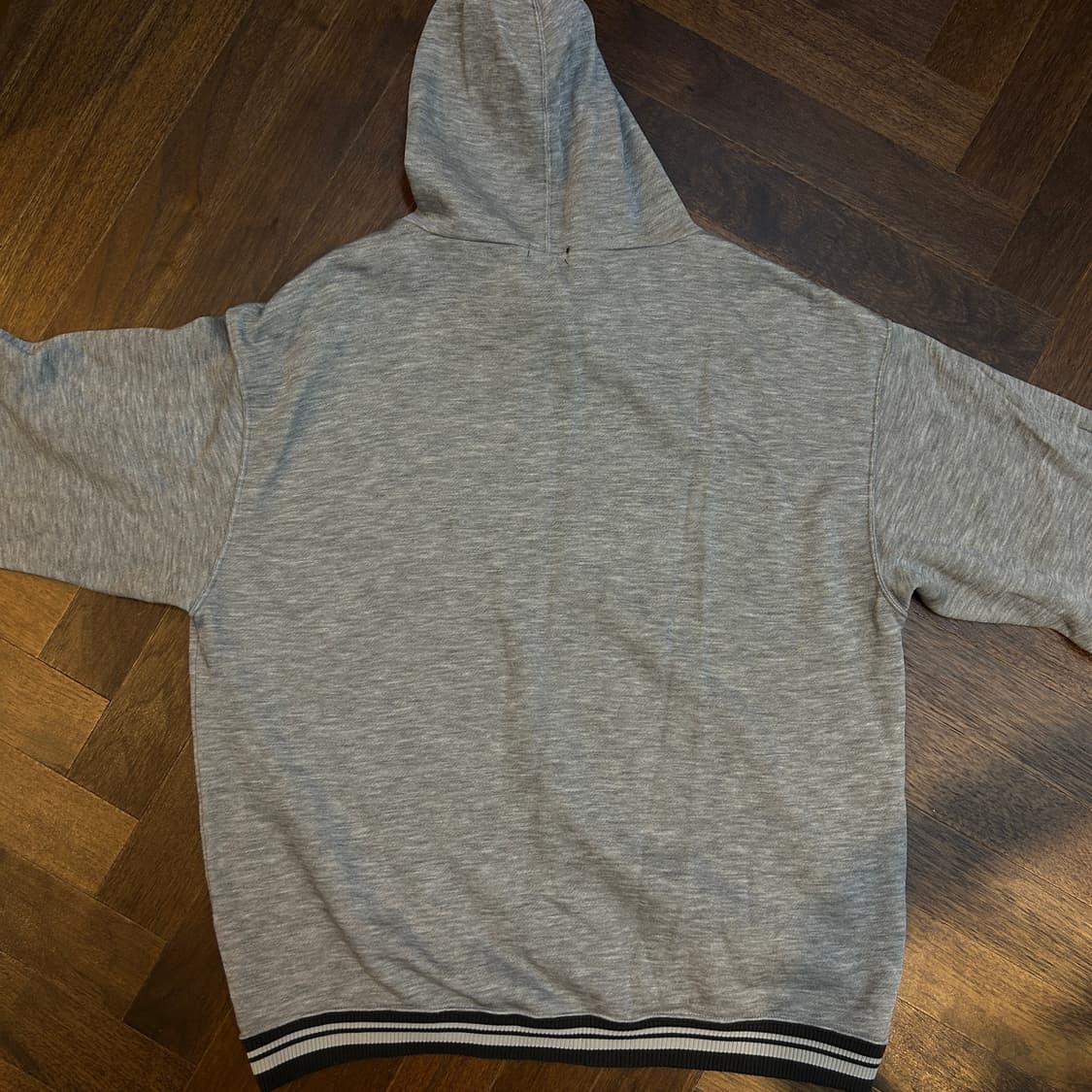 Asics Vintage 아식스 빈티지 그레이 후드티 시보리라인 상품이미지6