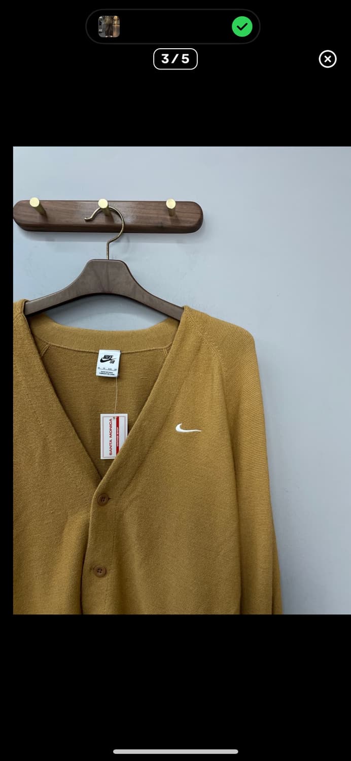 나이키SB 스케이트보딩 가디건 A2843 상품이미지3