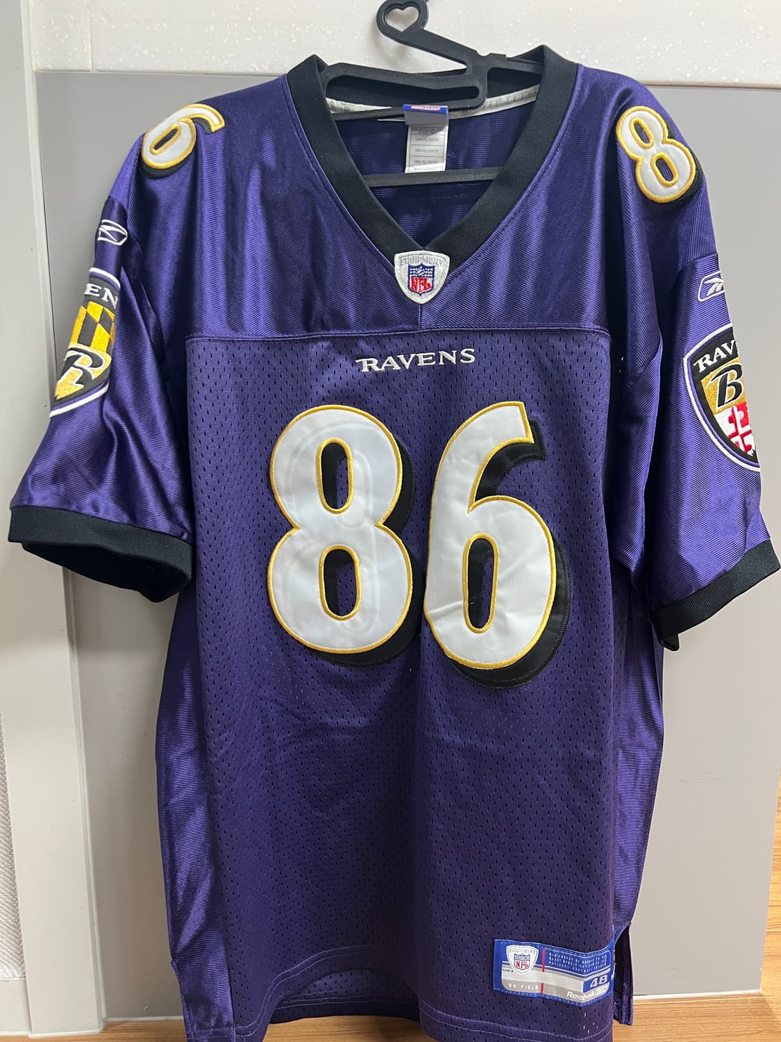 [리복] NFL 풋볼 져지 Ravens 볼티모어 레이븐즈 상품이미지1