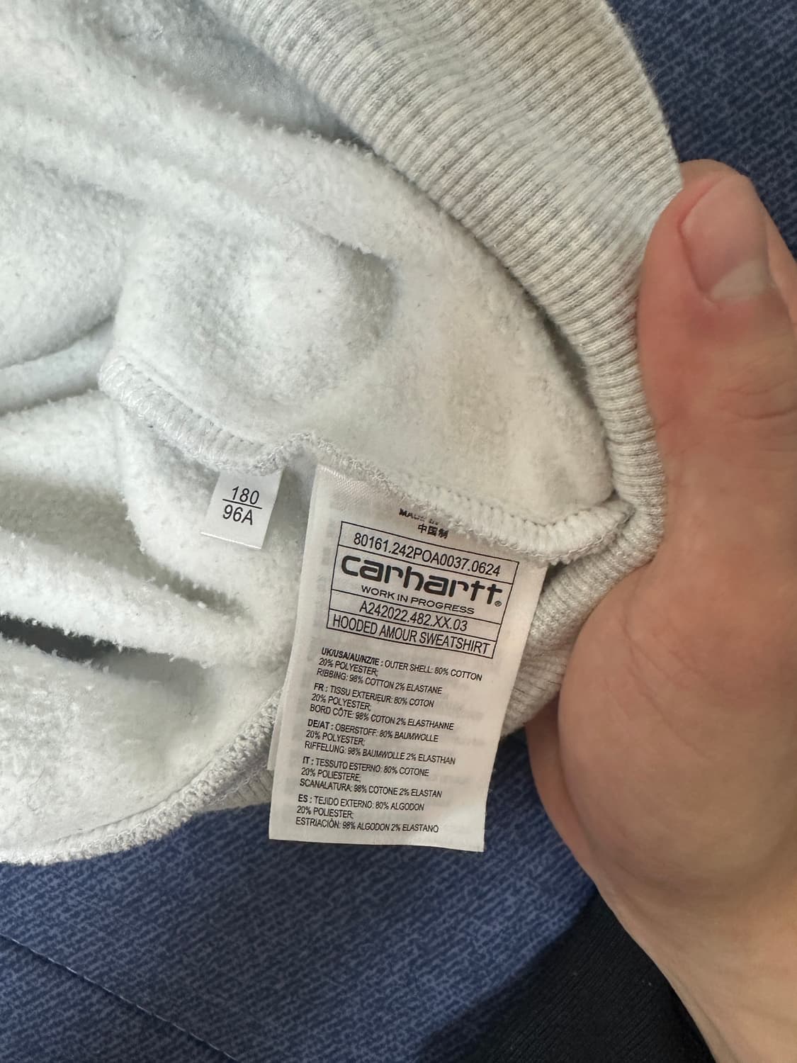 겨울맞이 기모 후드 대정리 칼하트휩 아크네 오클리팔라스 상품이미지3