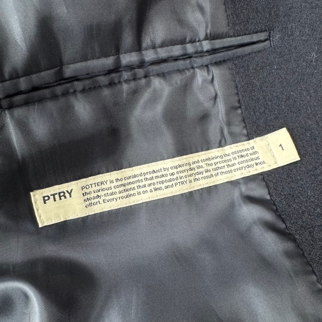 포터리 캐시미어 코트  상품이미지4