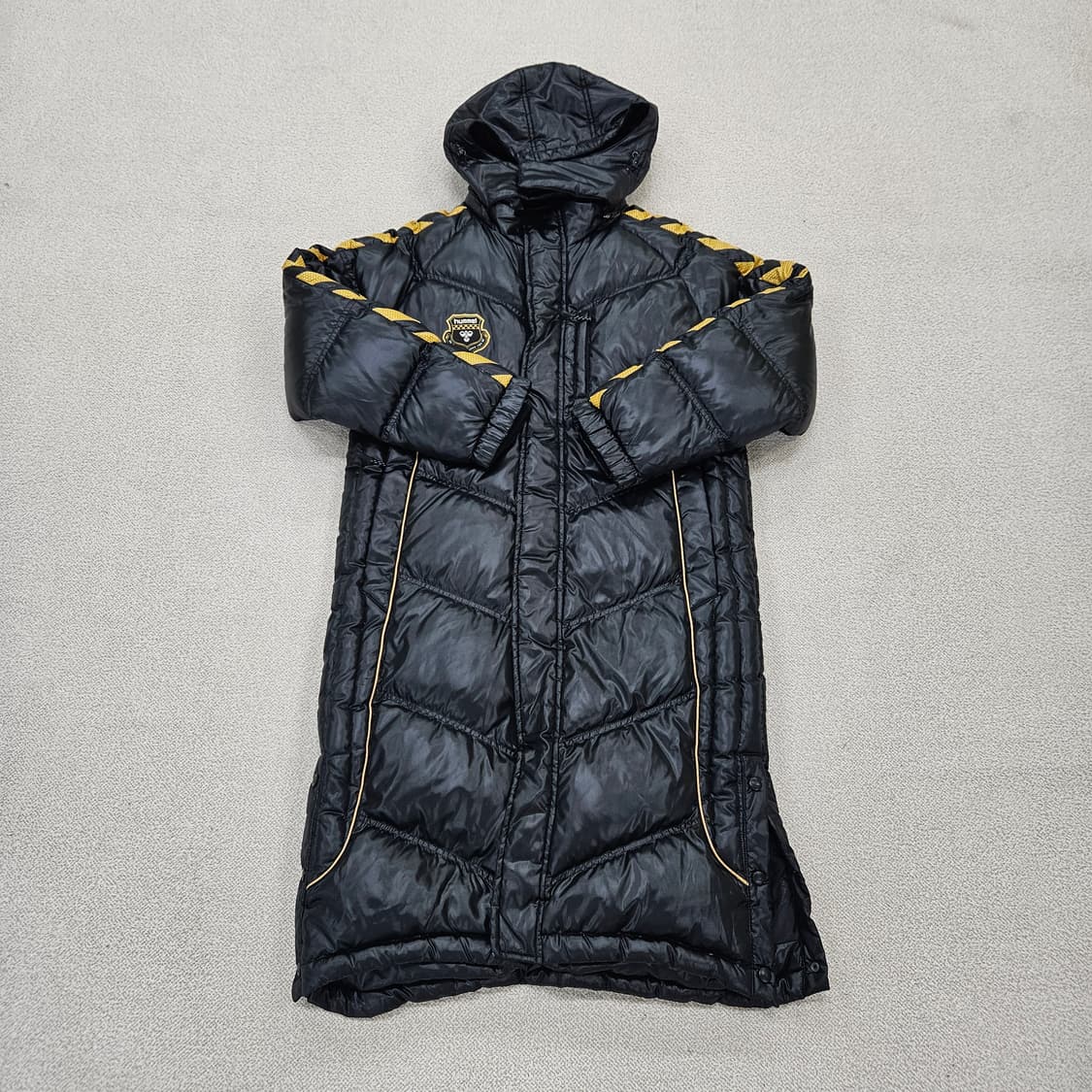 [M] 험멜 유광 롱패딩 점퍼 자켓 1203JM1 상품이미지1