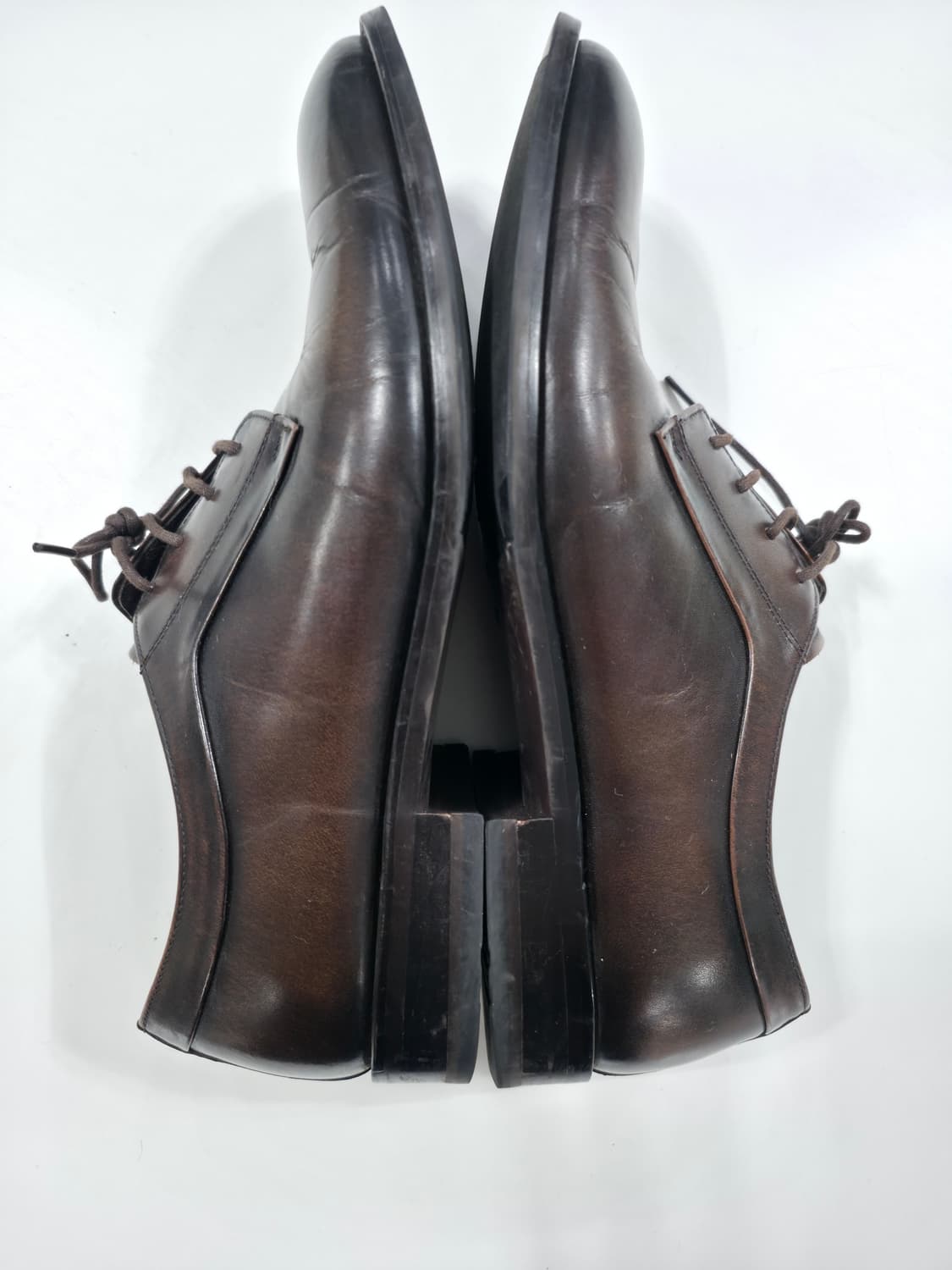 탠디 다크 브라운 레더 더비 슈즈 260 상품이미지3