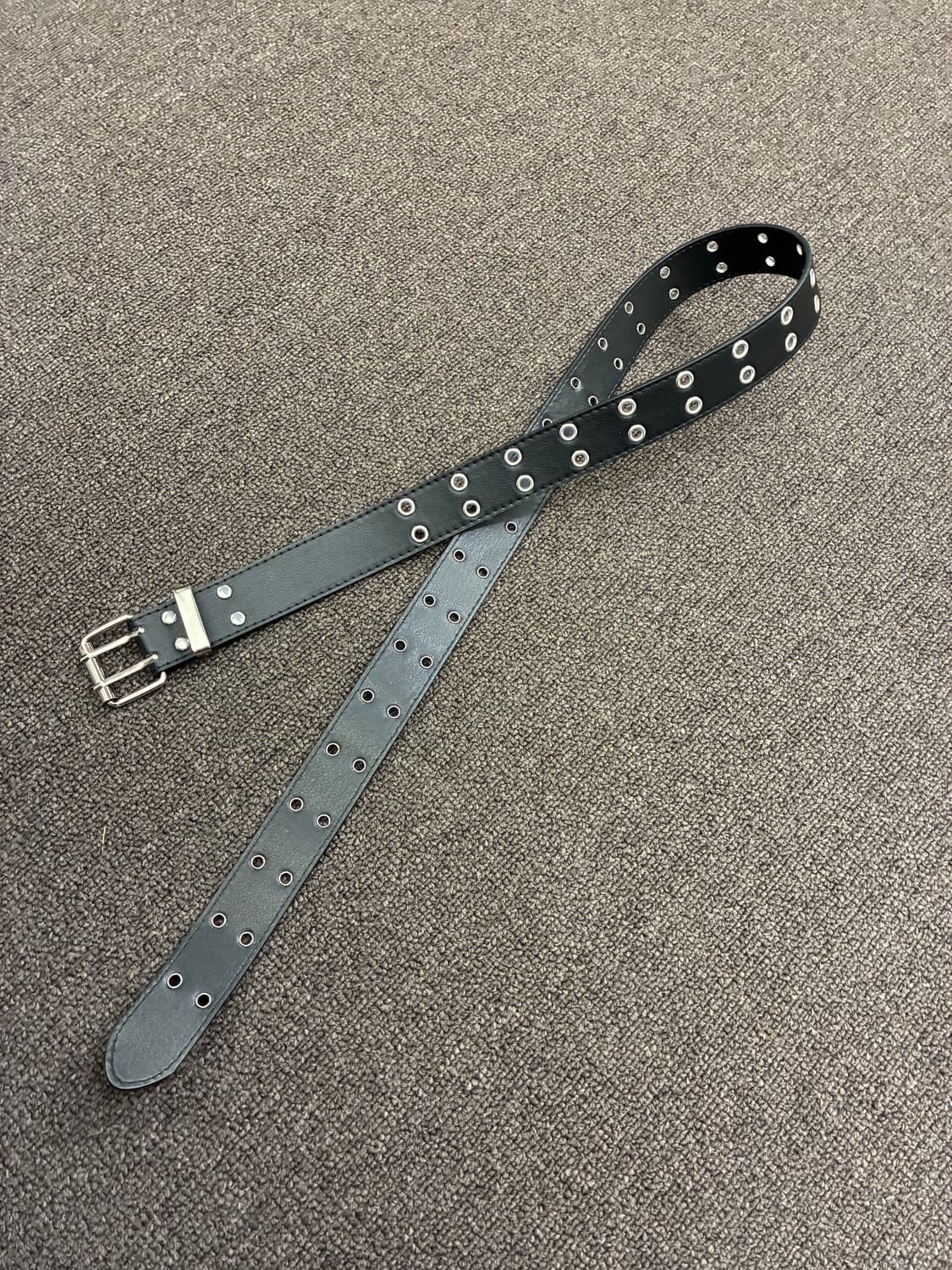 Vintage 여성 아일렛 스터드 벨트 상품이미지2