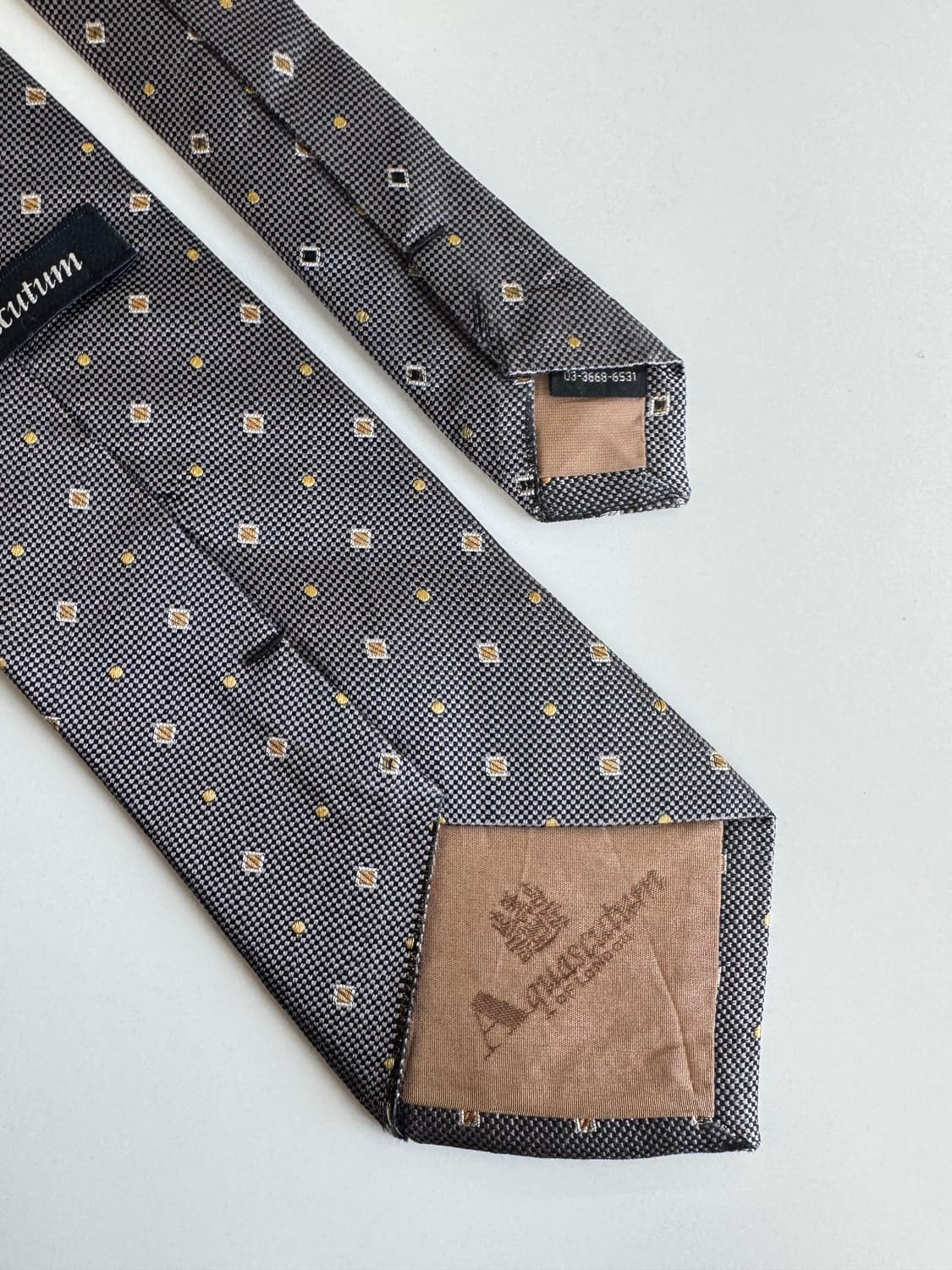 아쿠아스큐텀(Aquascutum) 실크 넥타이 9cm 상품이미지5