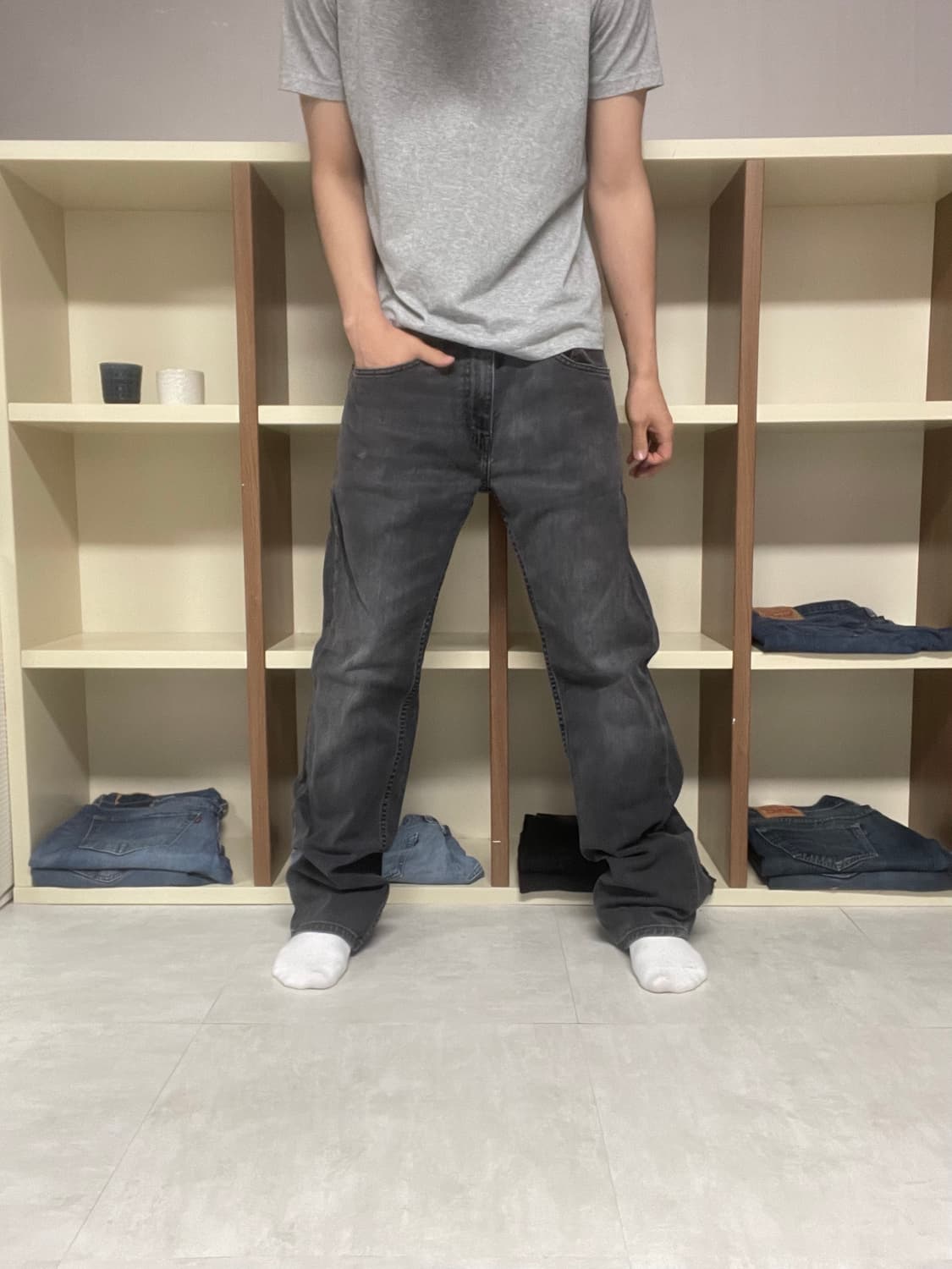 33x32 리바이스 Levi’s 559 흑청 상품이미지1
