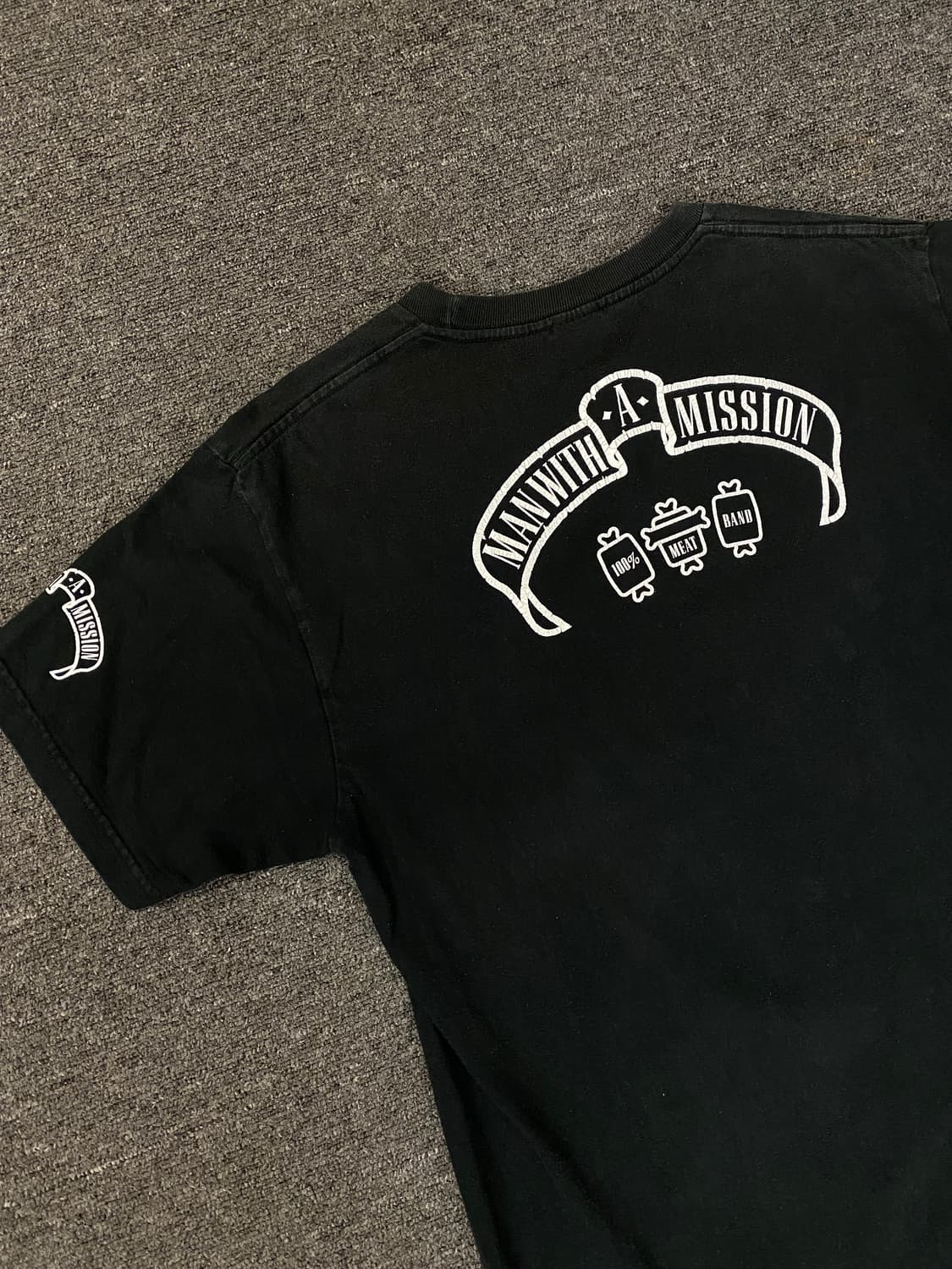 재팬 밴드 빈티지 반팔 티셔츠 상품이미지5