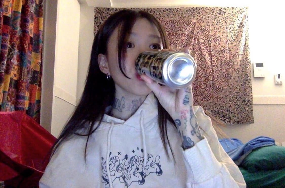 Whynotus X RMHN 람한 키티 크롭 후디 상품이미지1