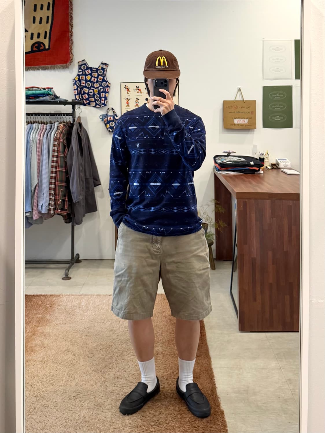 Polo ralph lauren 폴로 랄프로렌 써멀 와플 나바호 롱슬리브 상품이미지2