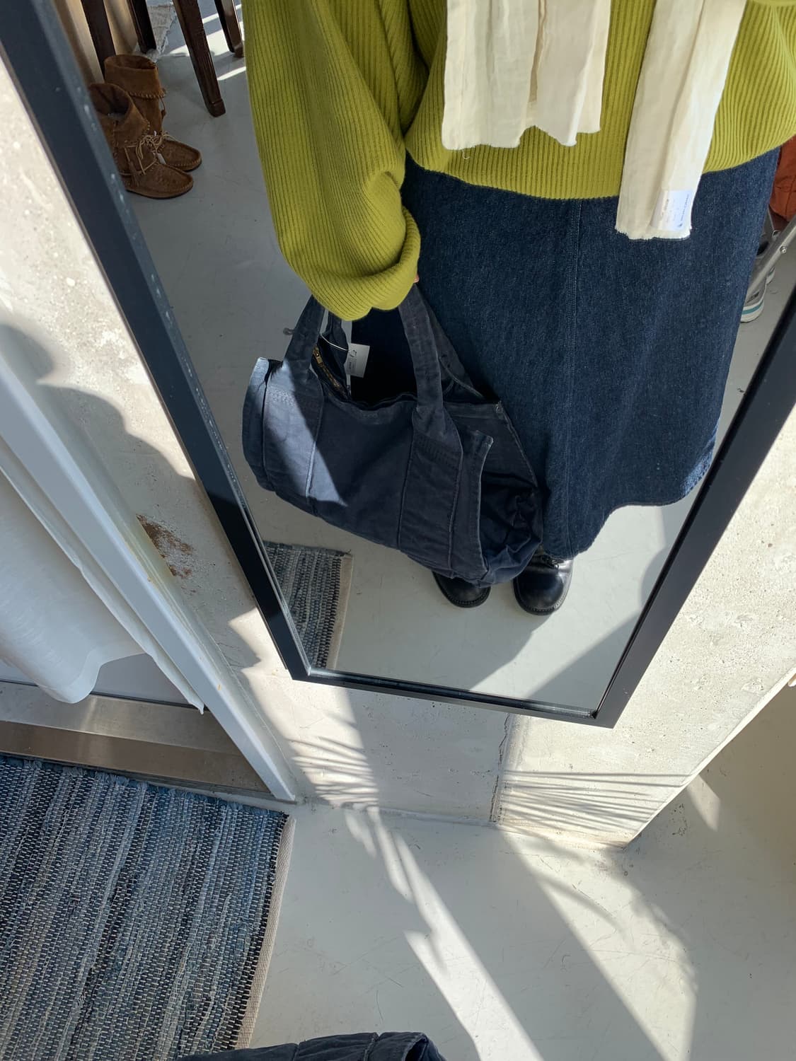 Kapital 캐피탈 캔버스 토트백 상품이미지2