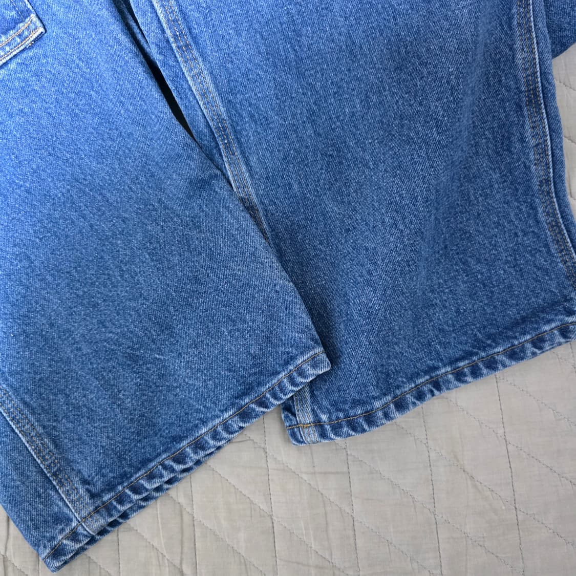 [40X32] 빈티지 칼하트 더블니 B73 DST 데님 B-14 나이컨디 상품이미지4