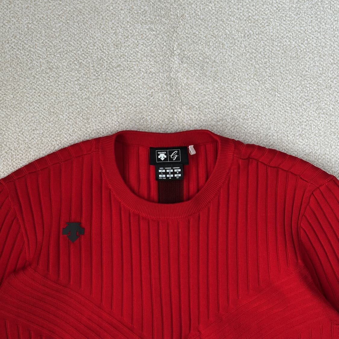 데상트골프 라운드넥 니트 상품이미지5