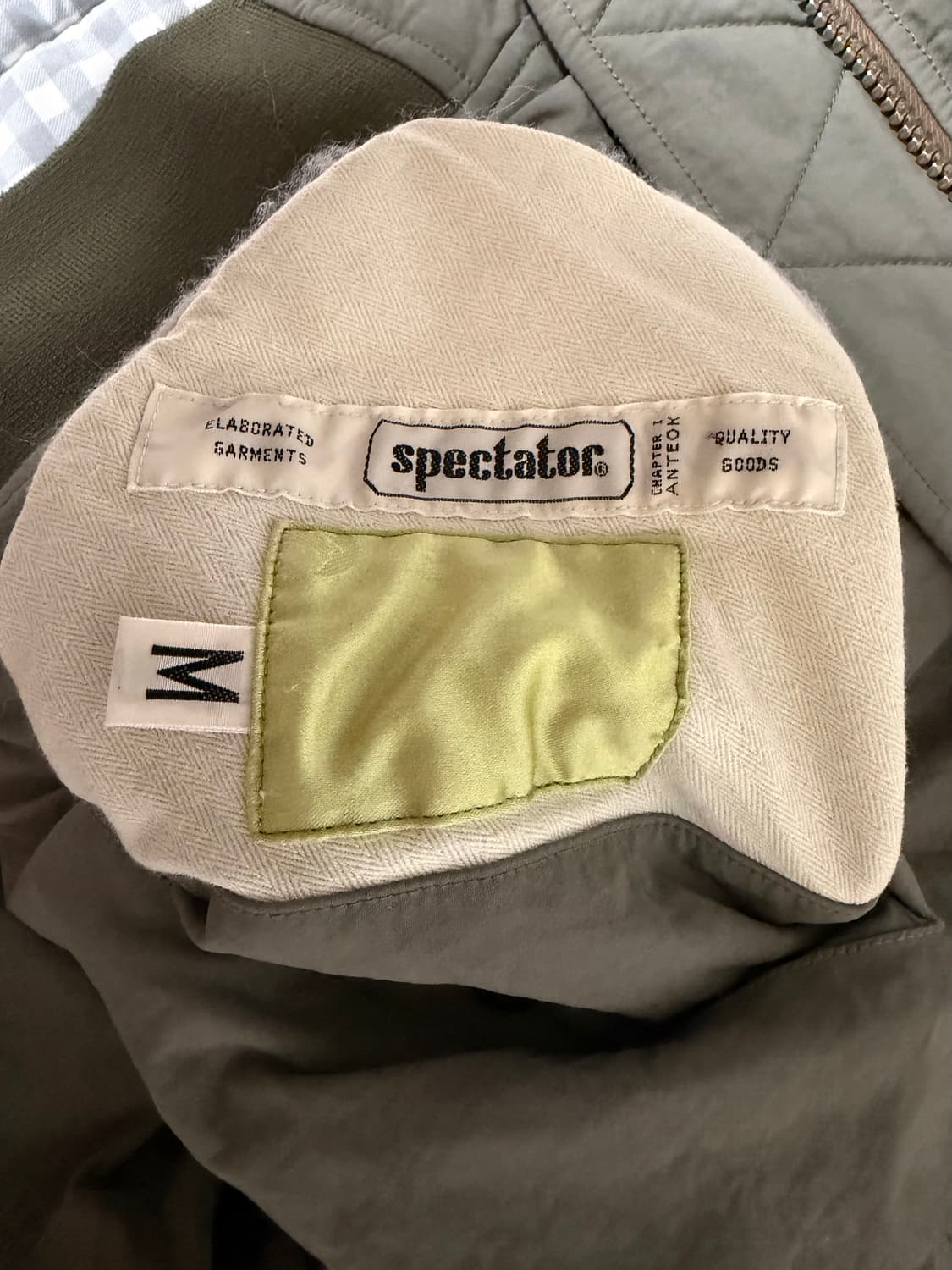 느린양반 스펙테이터 에어맨 ma-1 M사이즈 상품이미지4