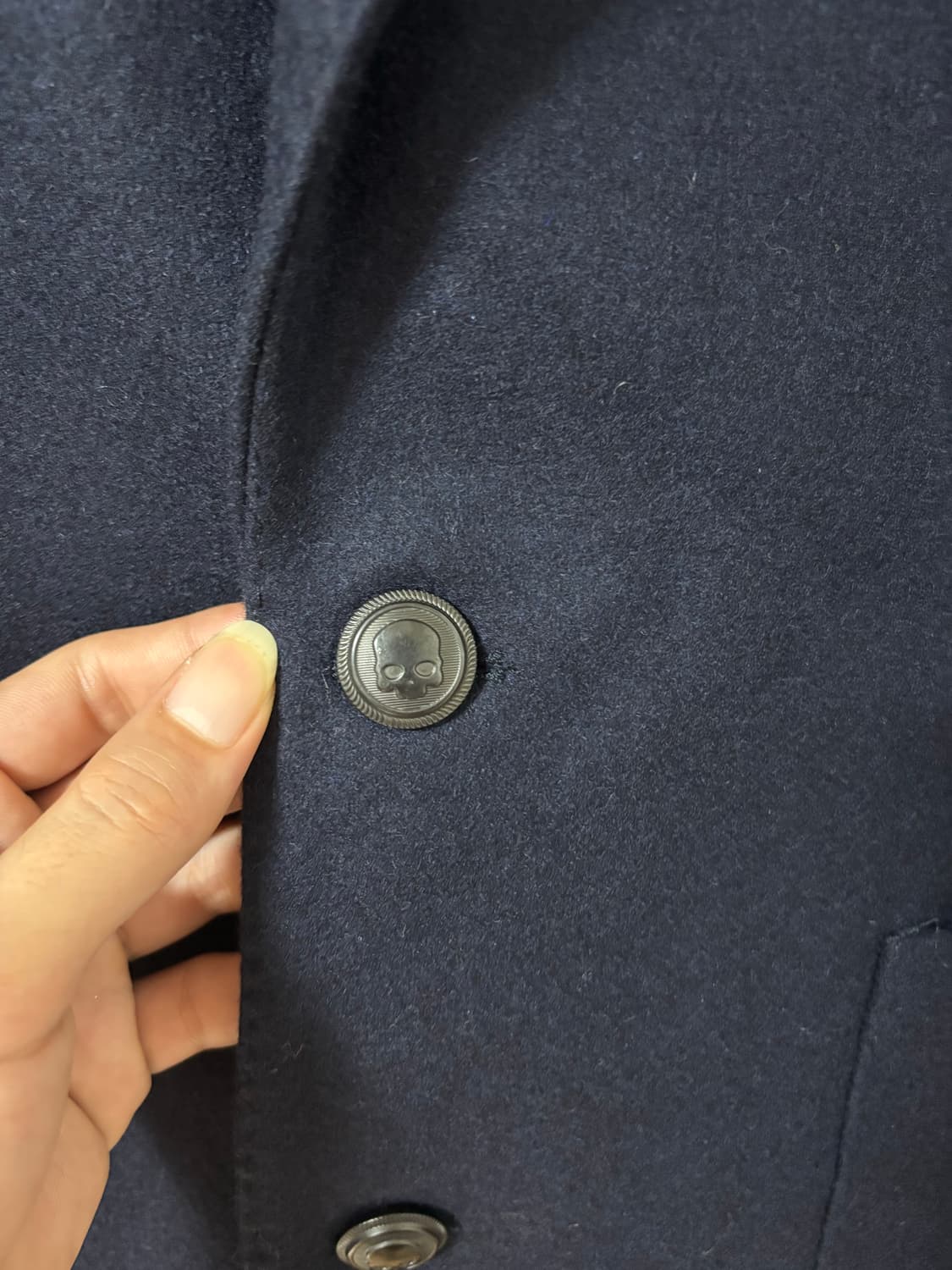 루이지비앙키만토바x 하이드로겐 네이비 코트 상품이미지7