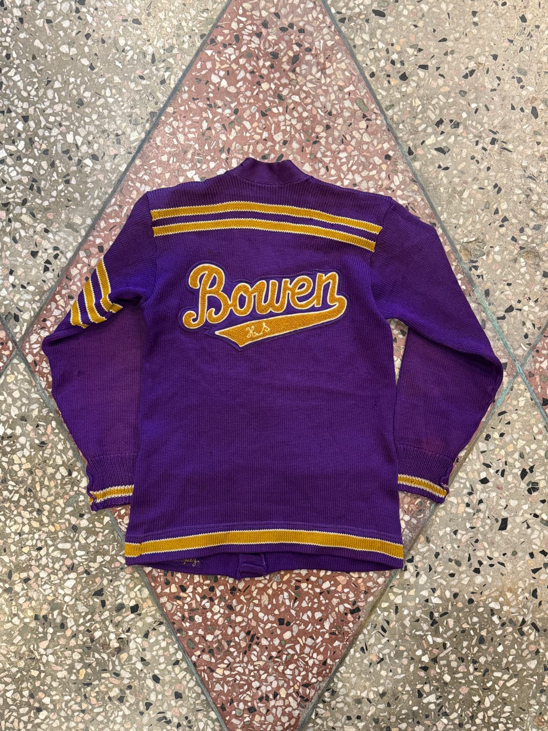 50s BOWEN 레터맨 가디건 (38) 상품이미지3