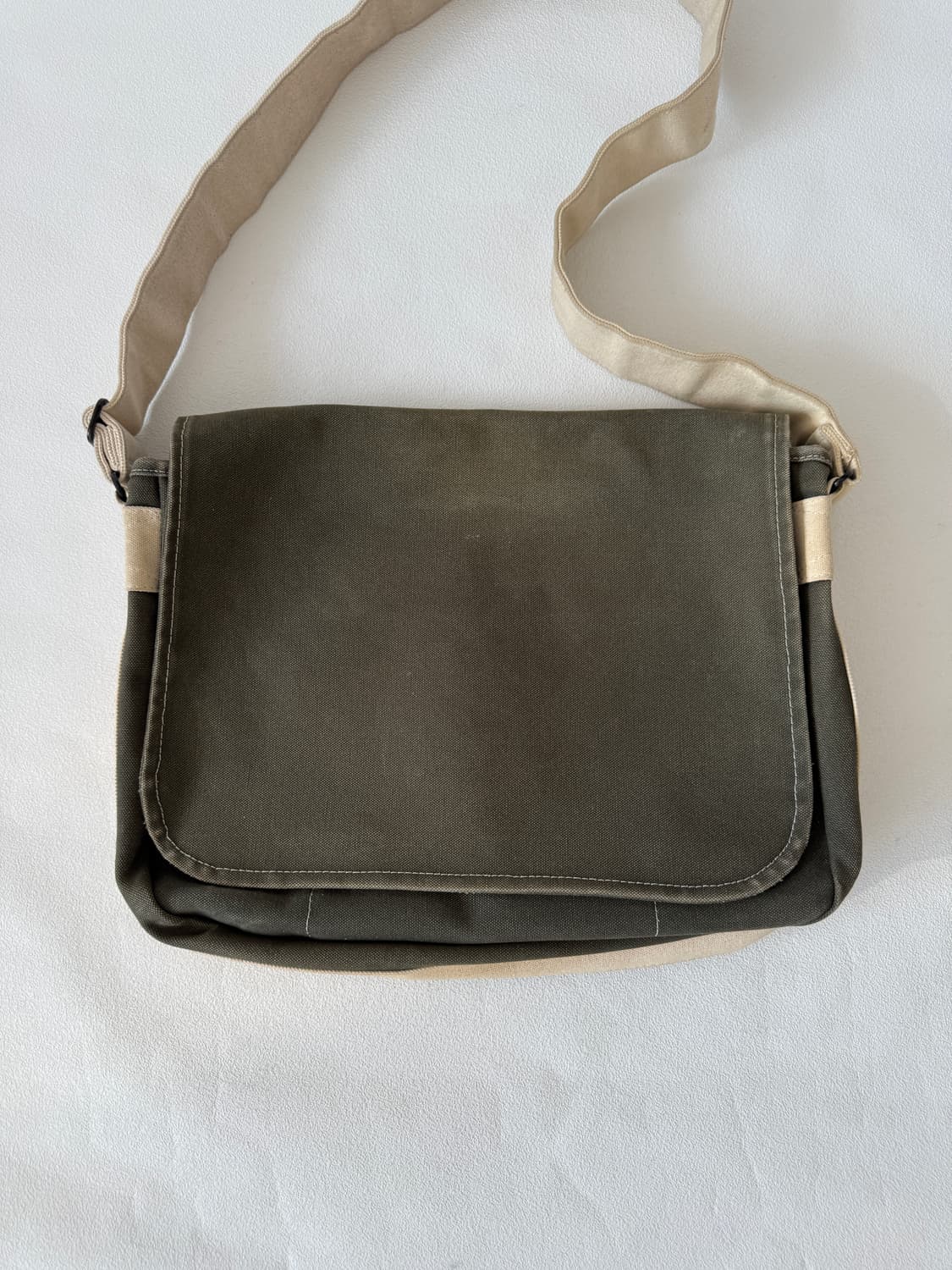 마지언타이틀(mazi untitled) 헤비 캔버스 크로스백 상품이미지2