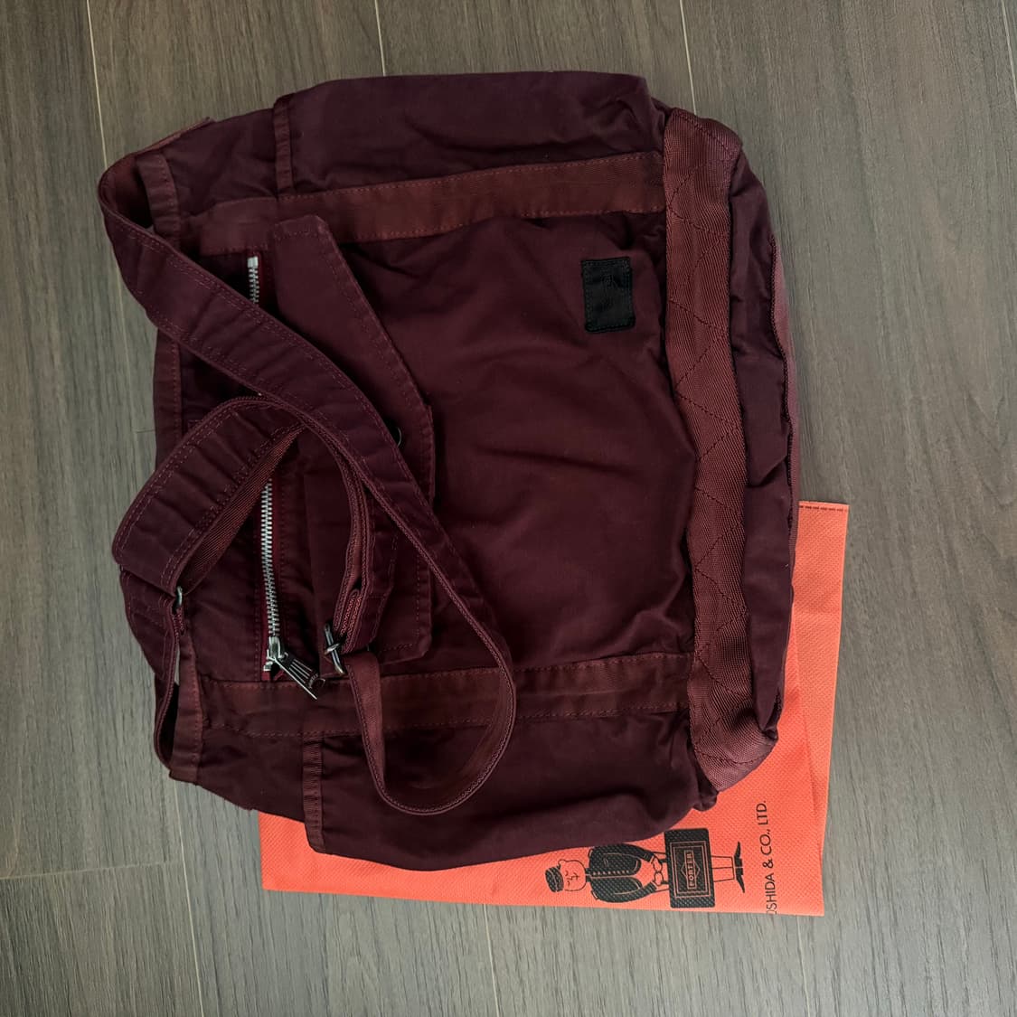 요시다포터 크랙 숄더백 L 상품이미지6