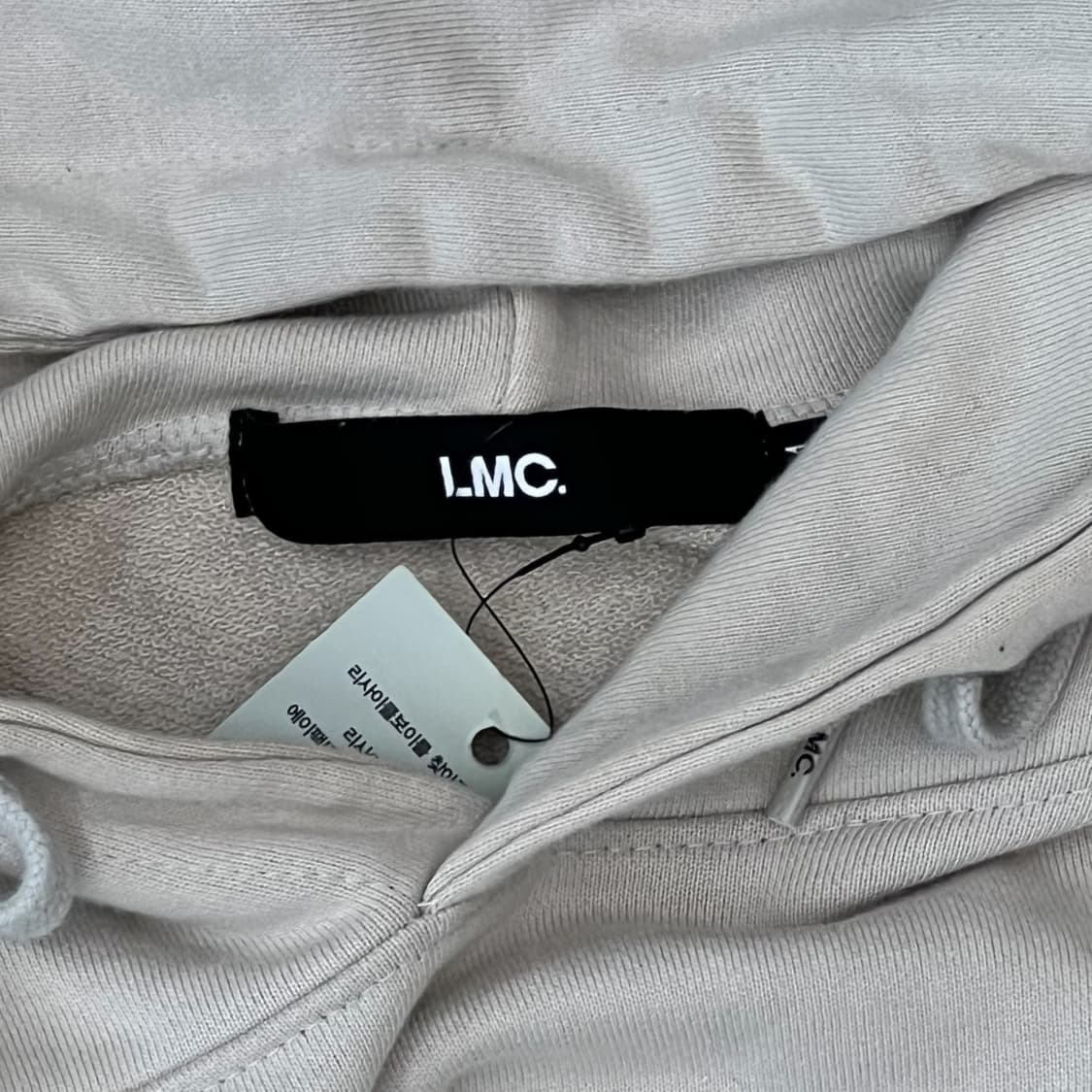 LMC 빅로고 베이지 후드티 r1123 상품이미지8