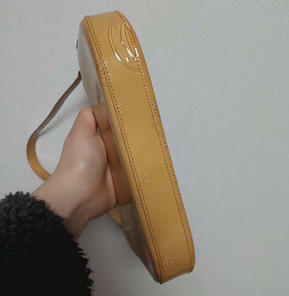 까르띠에 해피버스데이 보르도 레더 숄더백 (정품) 상품이미지7