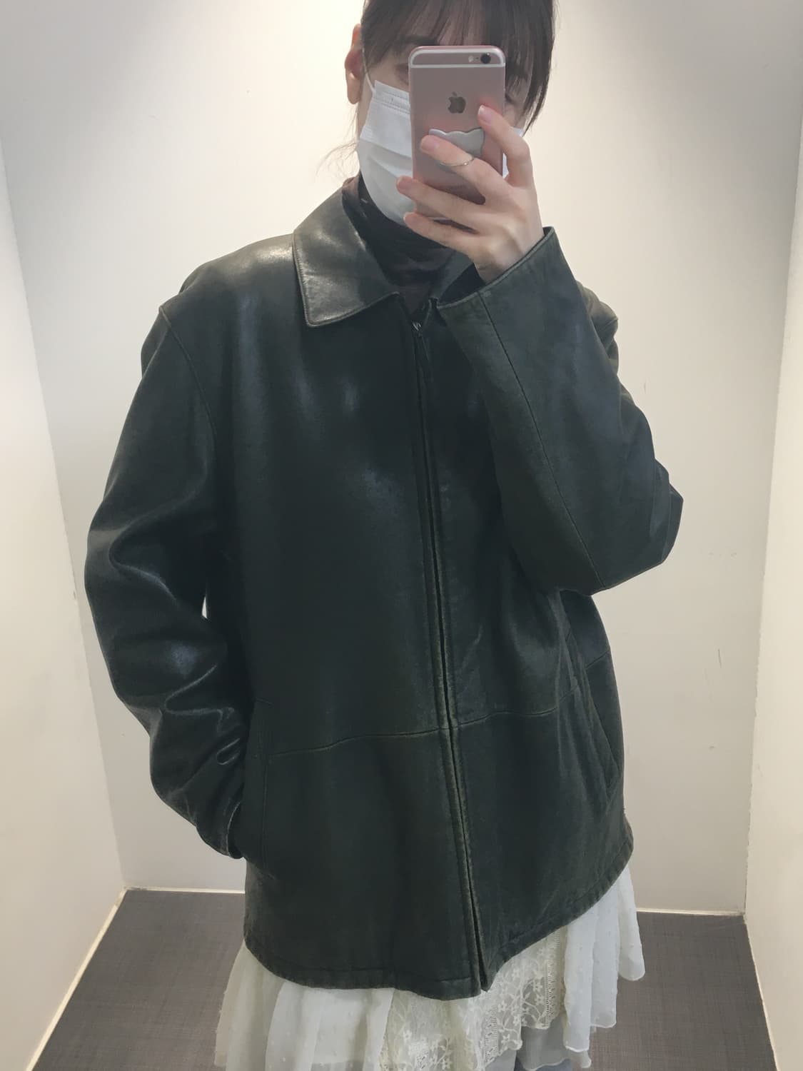 입생로랑 남성 가죽 자켓 상품이미지3