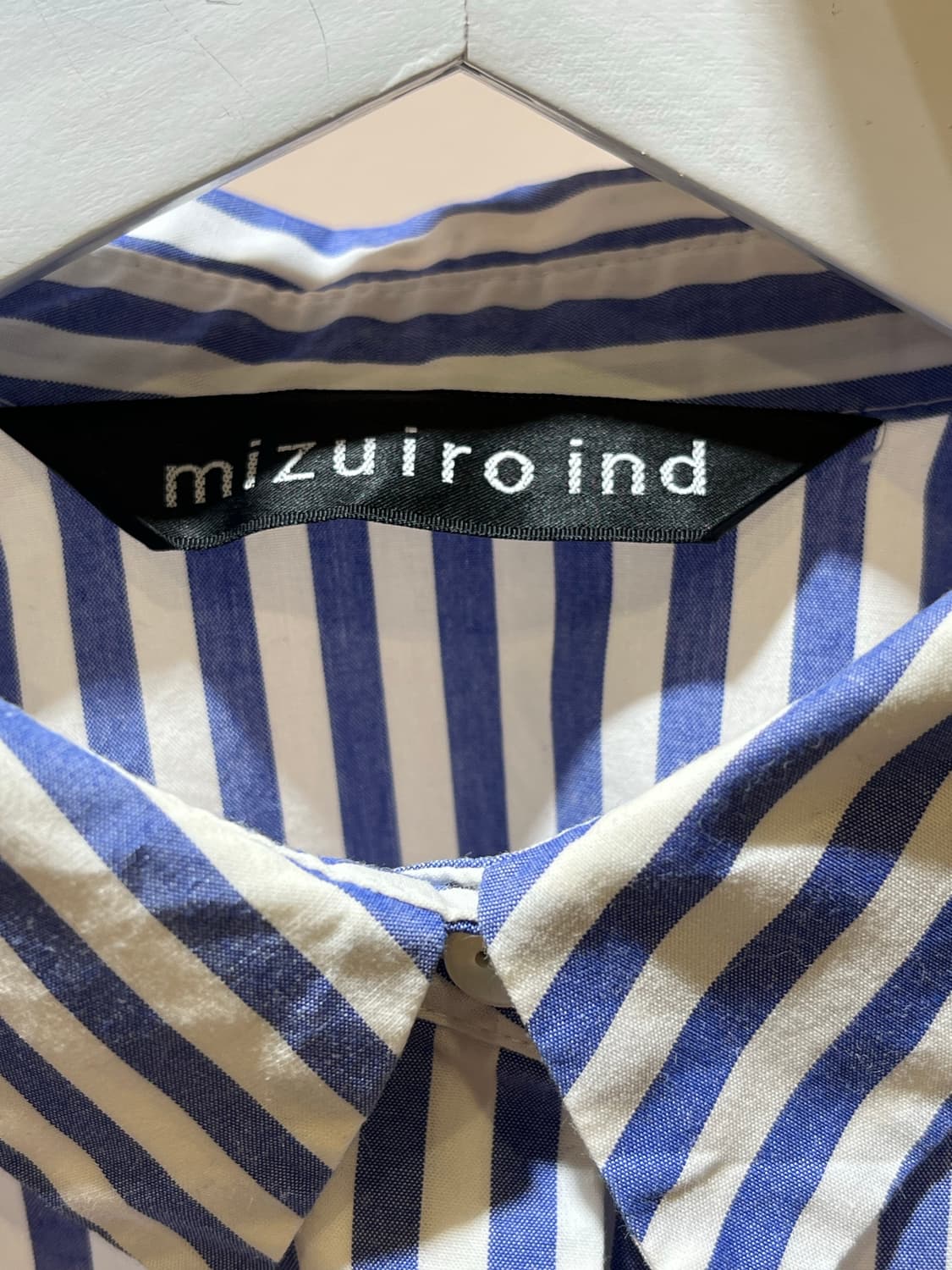 Mizuiro ind스트라이프 셔츠 상품이미지4