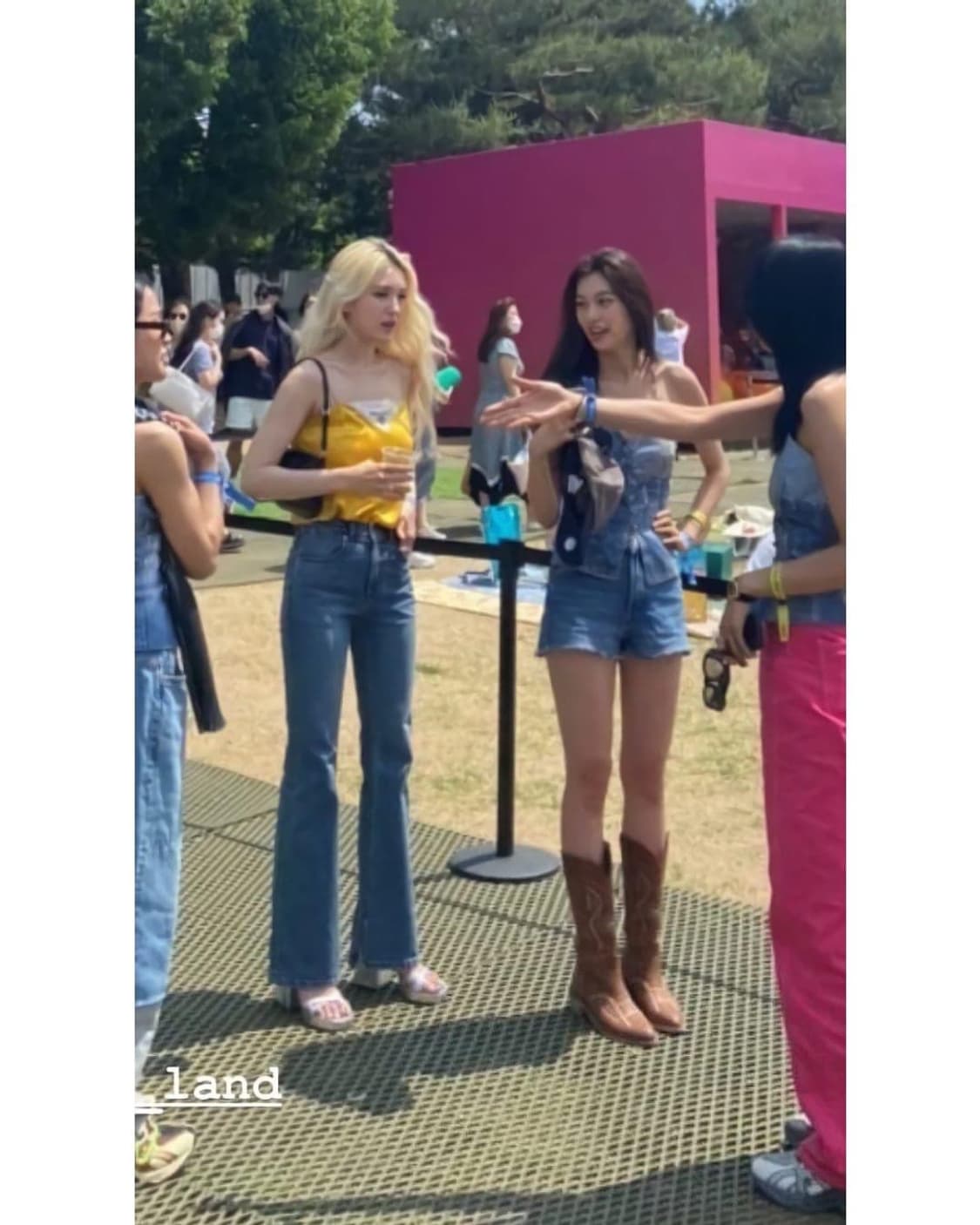 앤더슨벨 뷔스티에 andersson bell 크로셰 데님 뷔스티에 상품이미지7