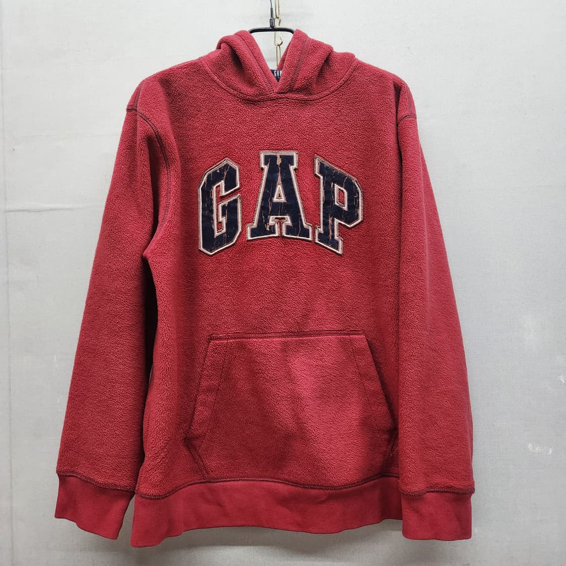 GAP 갭 빅로고 자수 후리스 후드 L 상품이미지1