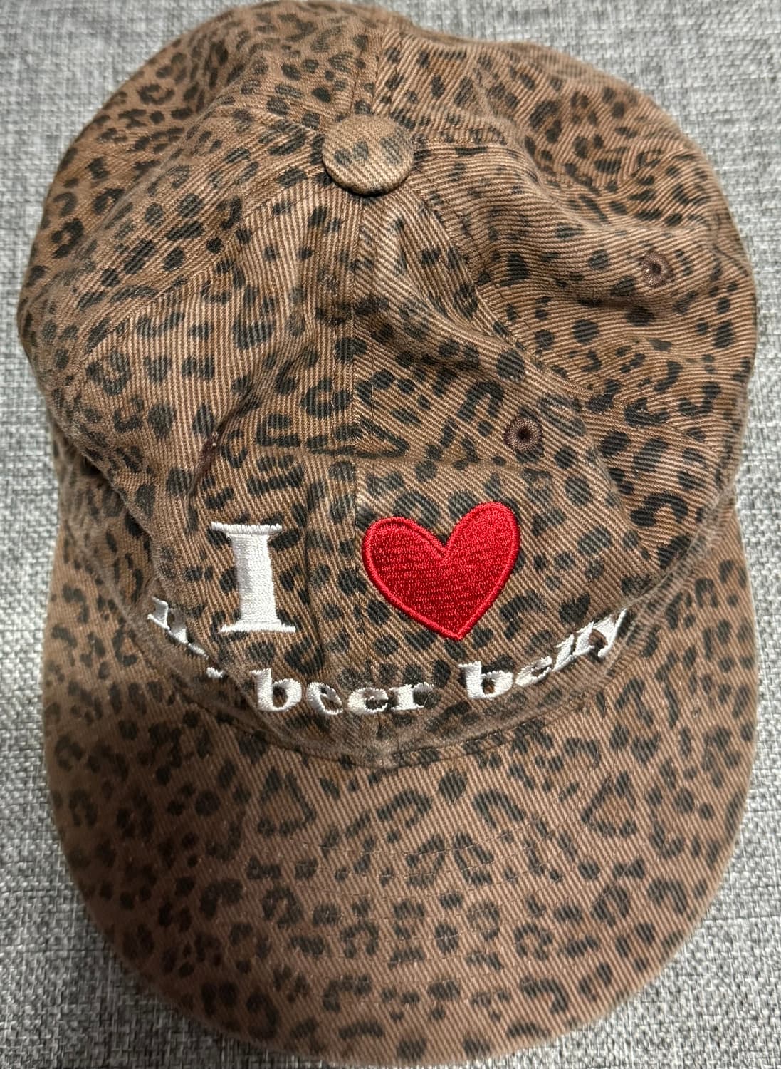 마스컴퍼니 love my belly leopard cap 상품이미지1