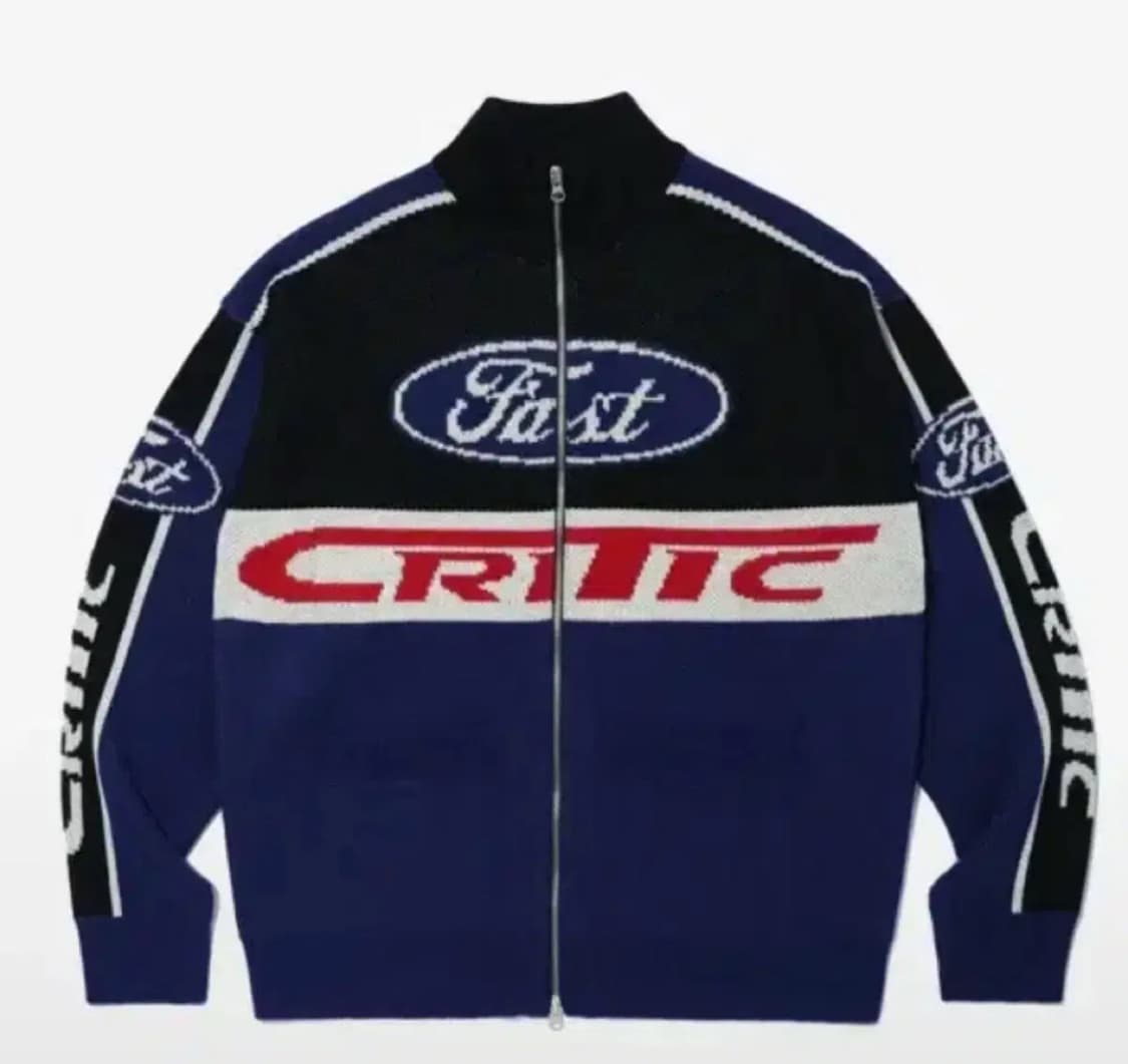 크리틱 니트집업 상품이미지1