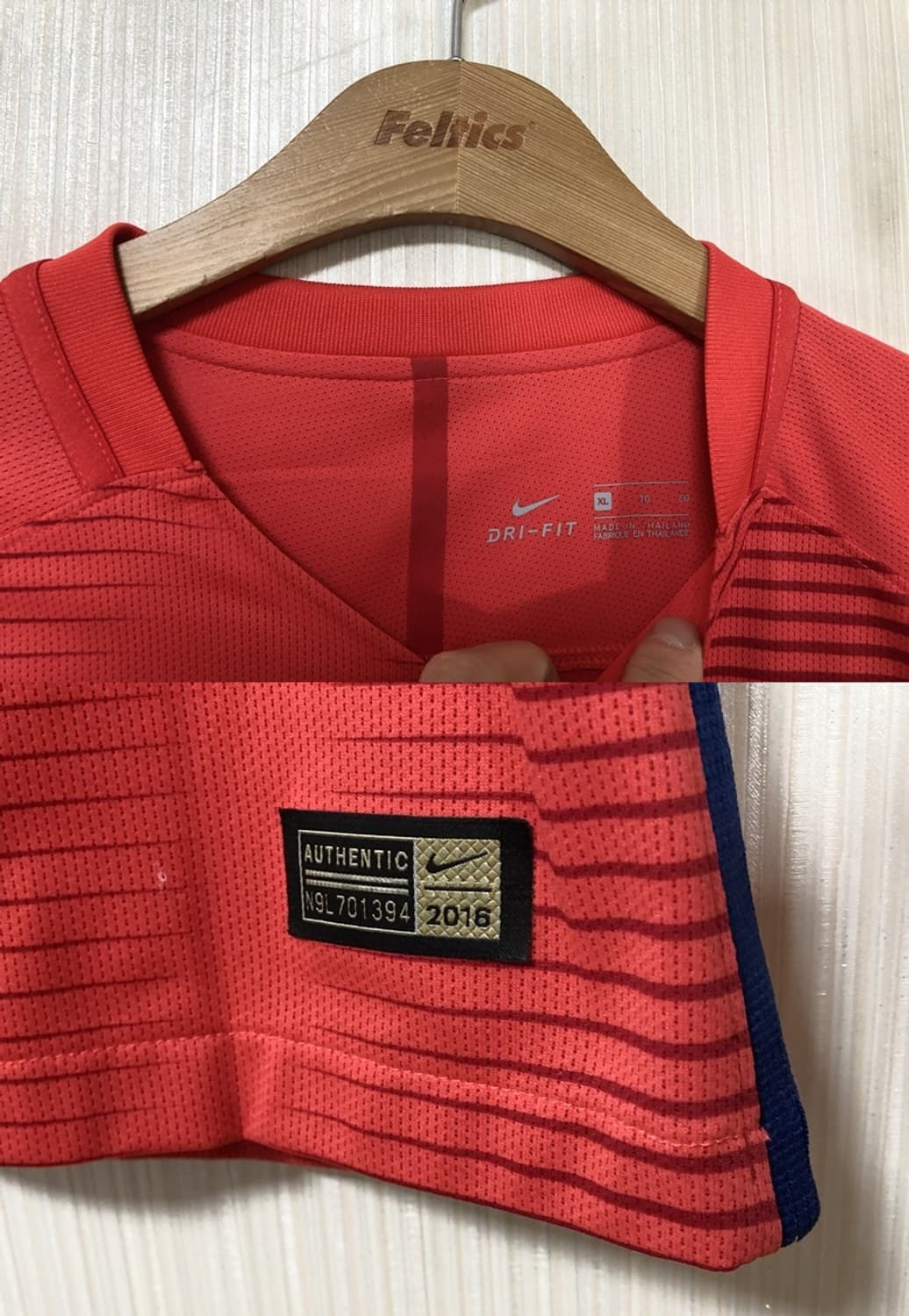 나이키 16-18 대한민국축구국대 홈유니폼/져지 XL(105) #21 상품이미지4