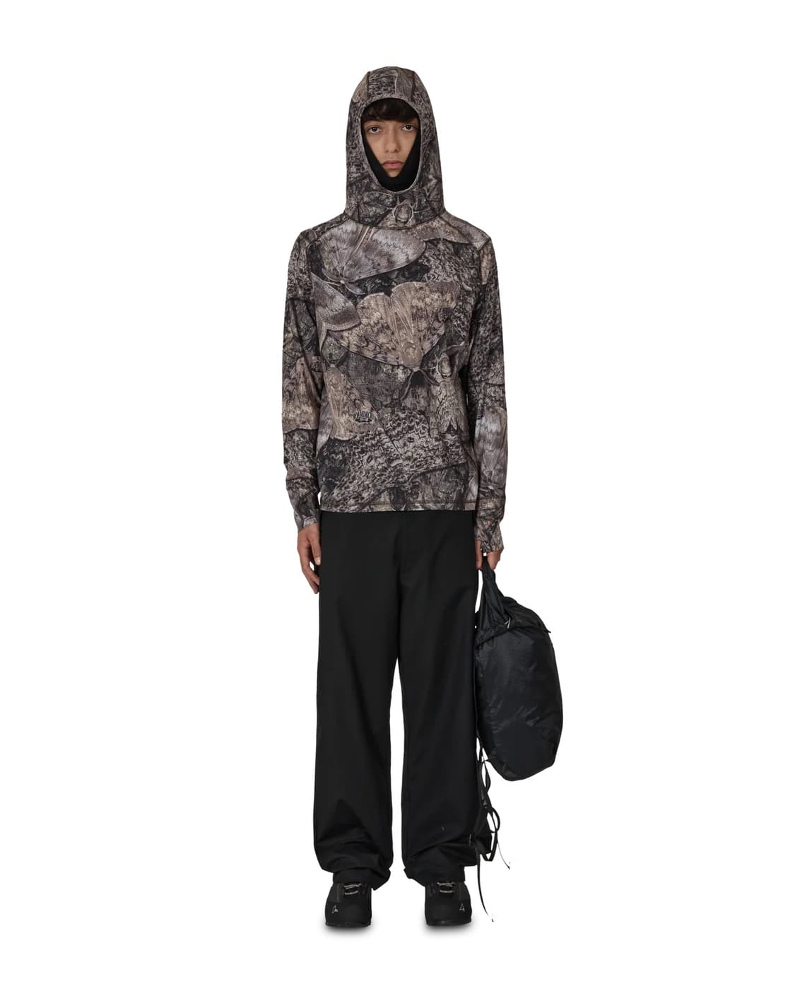 [S,M,L]로아 하이킹 26ss CENTIPEDE버클 치노 팬츠/블랙 상품이미지5