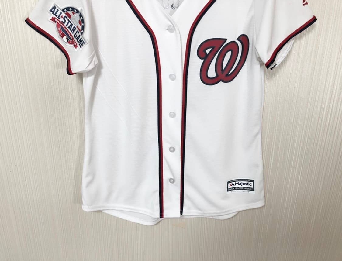 MLB 마제스틱 워싱턴내셔널스 홈유니폼/져지 M(우먼스) 상품이미지3