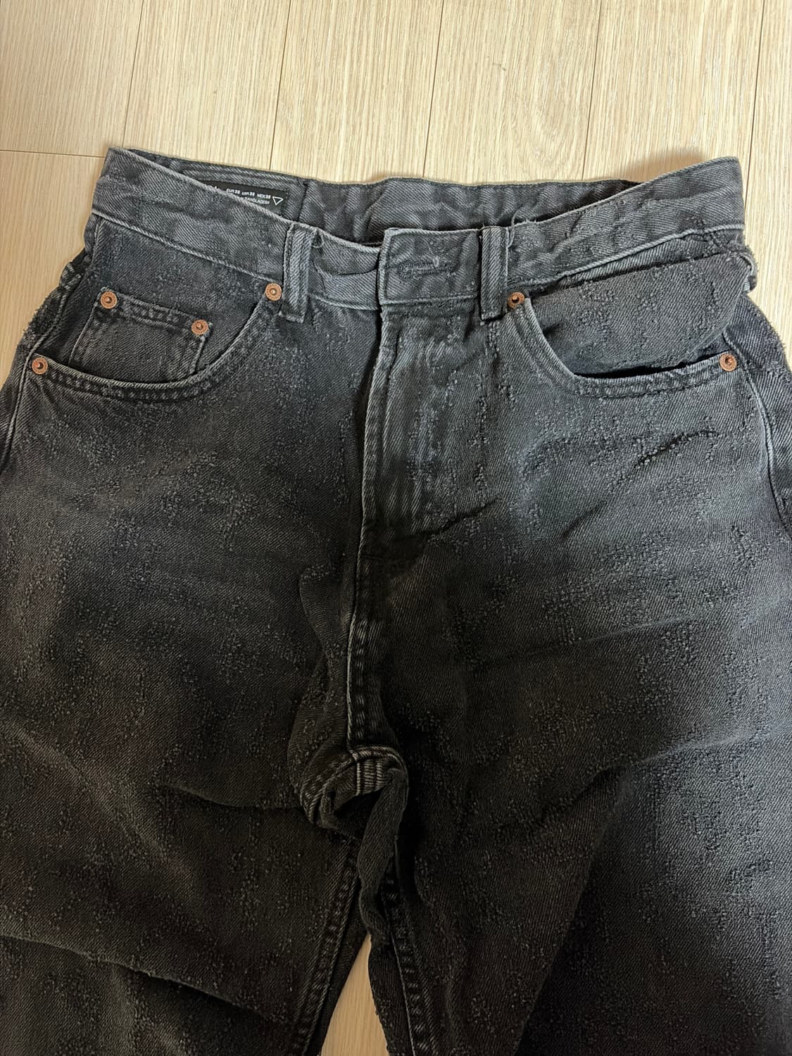 자라 데미지 워싱 팬츠 30 사이즈 상품이미지1