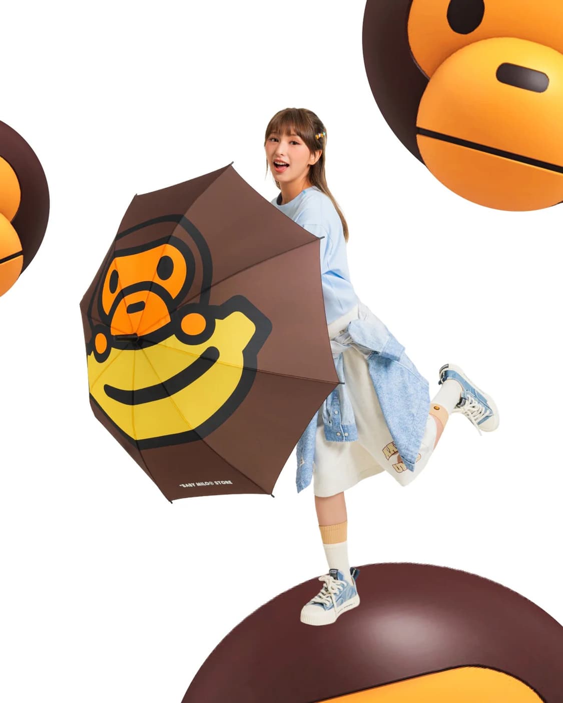 (오더) 베이프 베이비마일로 26SS 장우산 상품이미지6