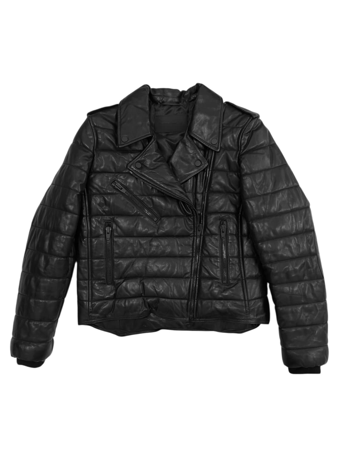 알렉산더왕 x H&M 소가죽 라이더 패딩 상품이미지1