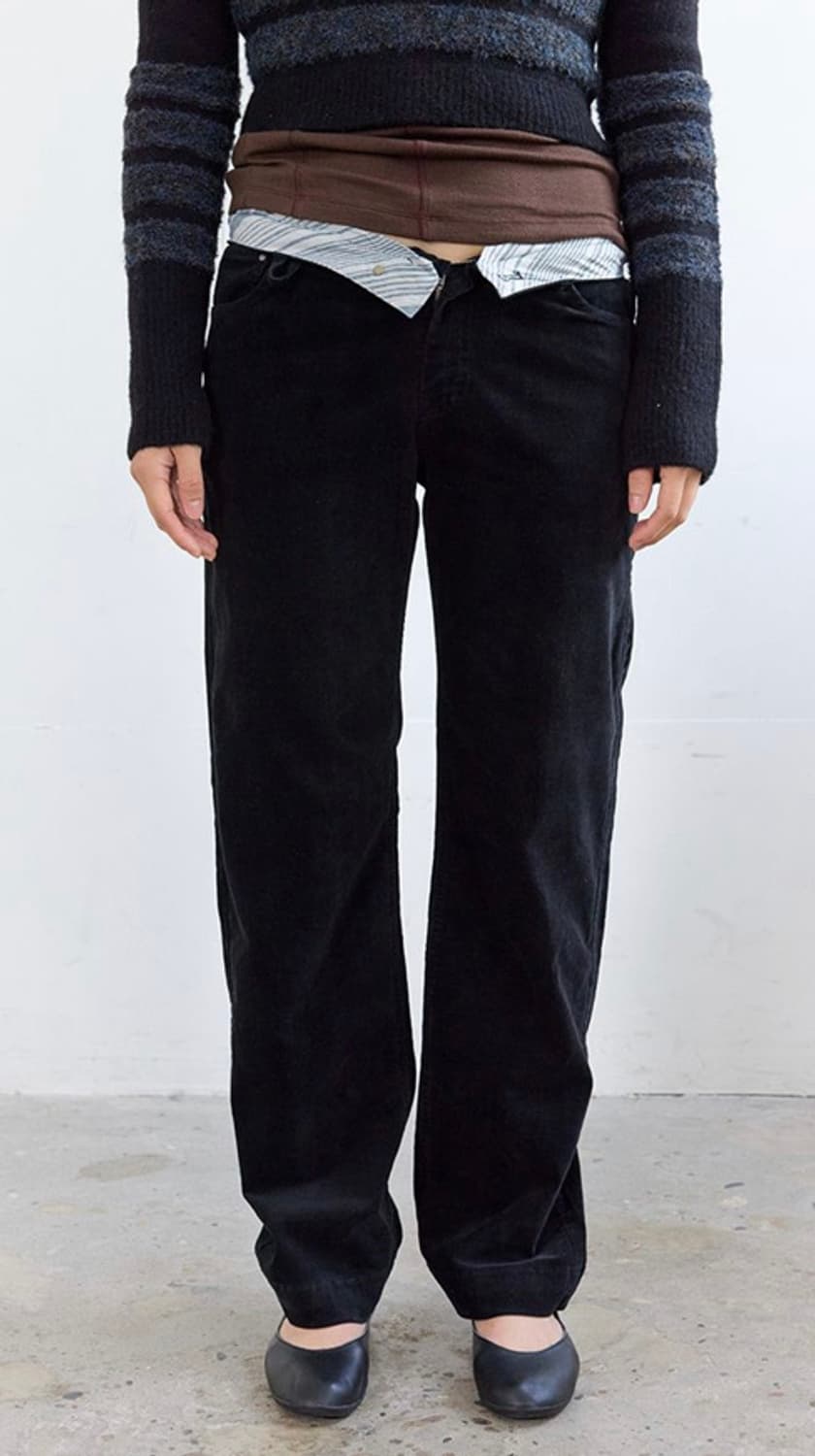 콜로신스 Grandmas Coduroy pants(black) 상품이미지1