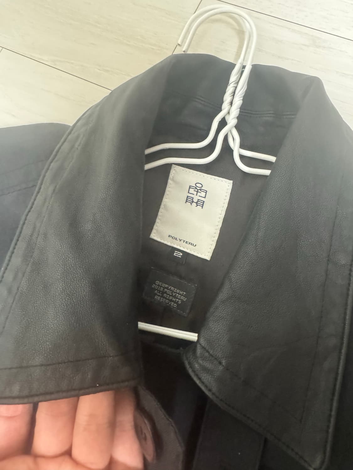 (새상품)폴리테루 벌룬코트 2사이즈m 상품이미지6