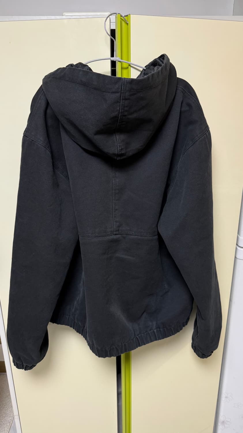 스투시 인슐레이티드 캔버스 워크 자켓 블랙 XL 상품이미지5