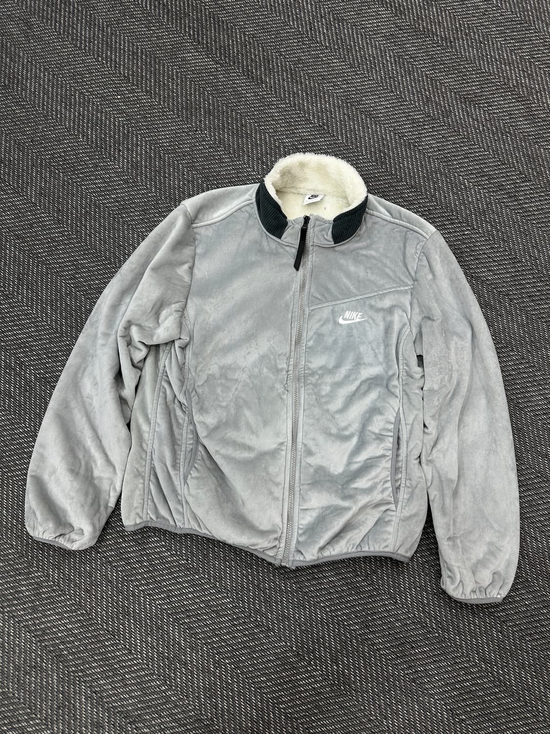 나이키 털 후리스 그레이 상품이미지1