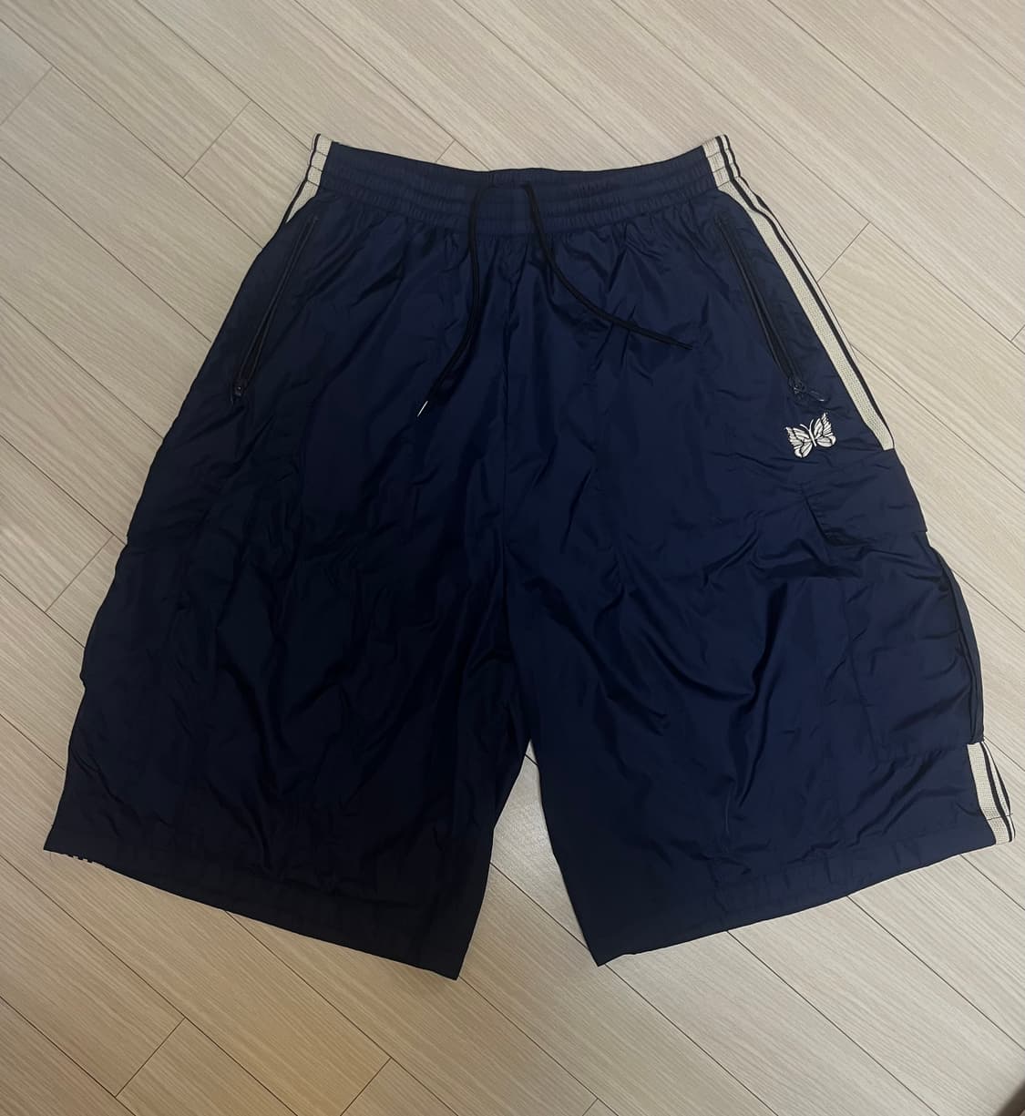 니들스 L.H.P 콜라보 H.D 트랙 나일론 숏팬츠 상품이미지1