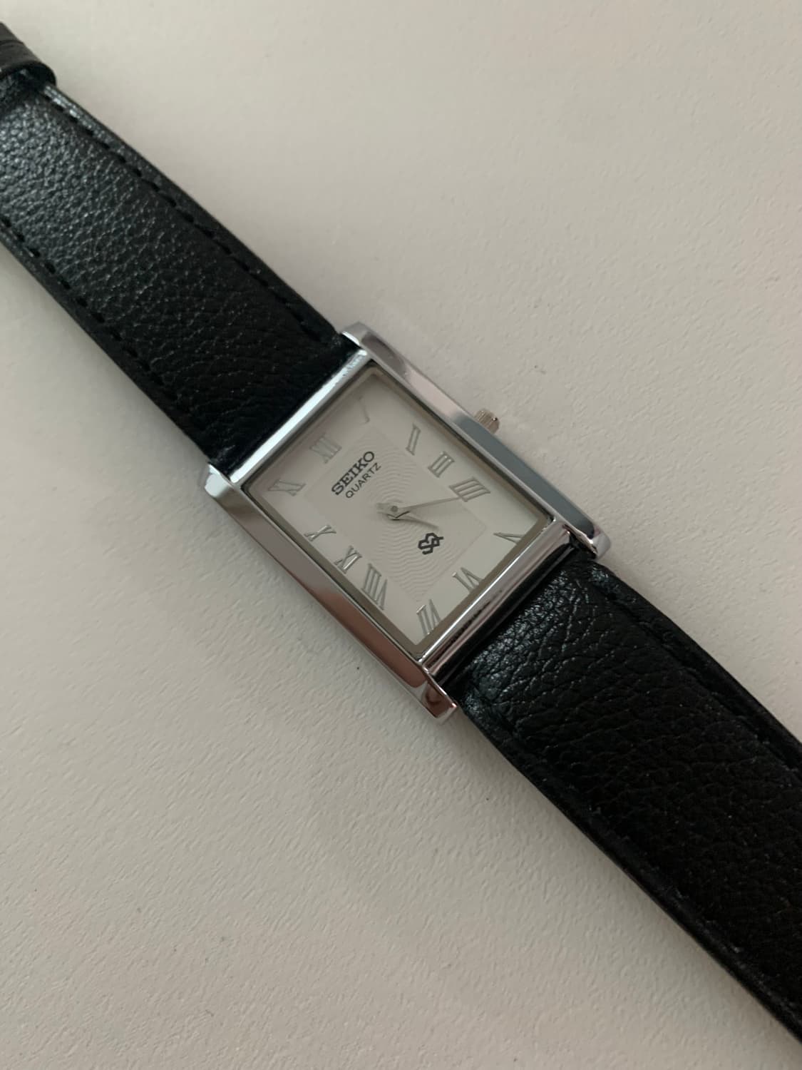 세이코 Seiko 쿼츠 탱크 로마 인덱스 상품이미지2
