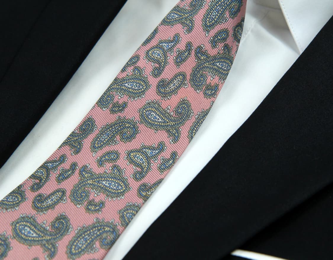 폴로 챕스 랄프로렌 8.2cm A등급 페이즐리 남자 명품 넥타이 상품이미지5